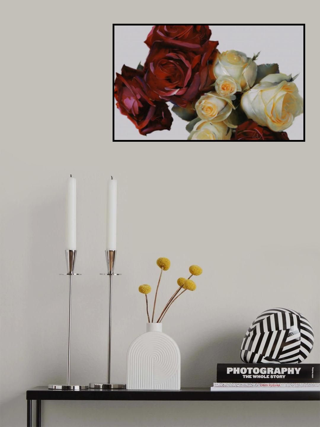 Bouquet of Roses Poster och Canvastavla