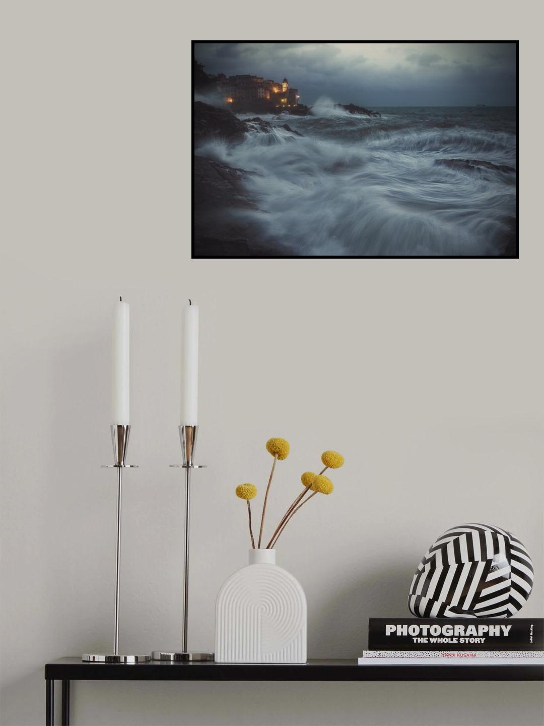 COLD STORM IN TELLARO Poster och Canvastavla