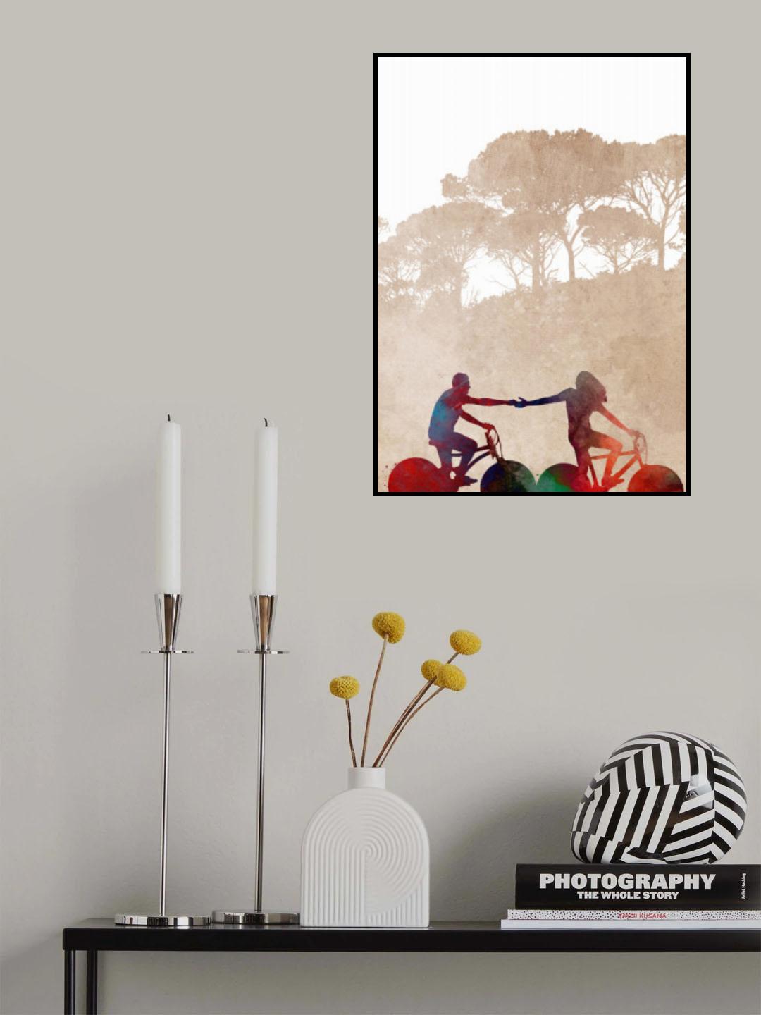 Cycling sport art 1 Poster och Canvastavla