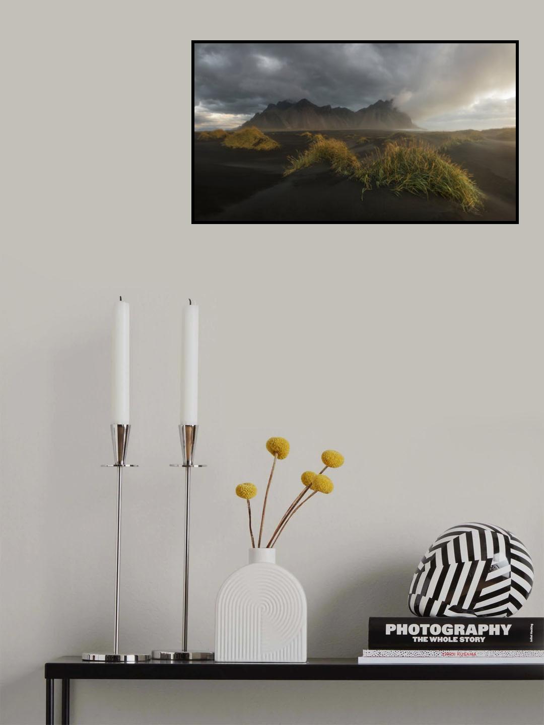 Sunrise in the beach Poster och Canvastavla