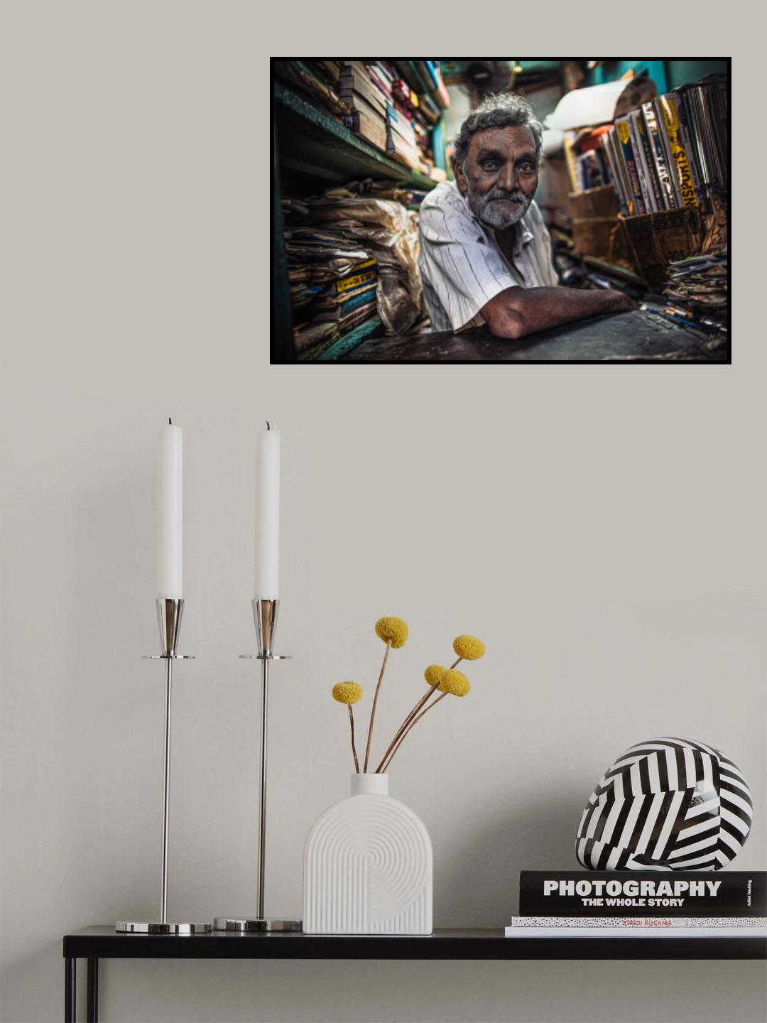 Little library Poster och Canvastavla