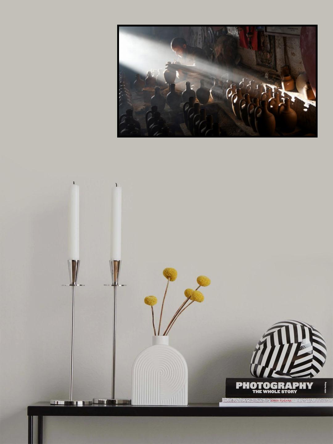 pottery master Poster och Canvastavla