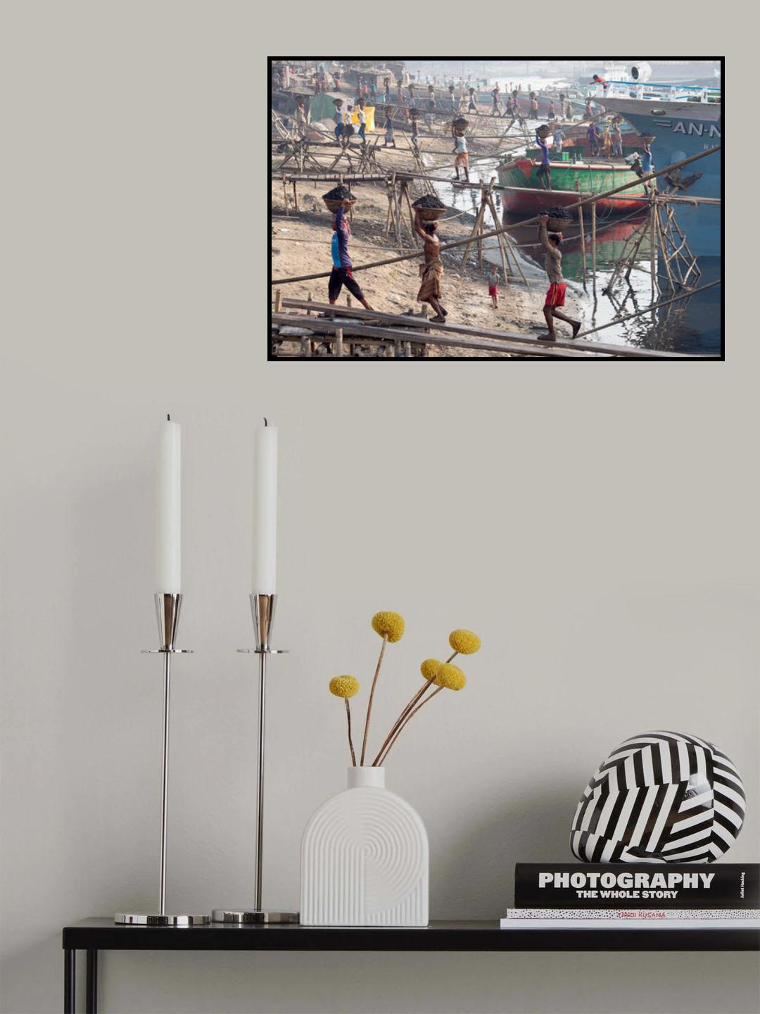 Port I Poster och Canvastavla