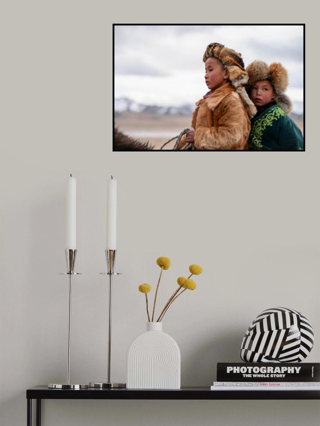 young mongolians brothers Poster och Canvastavla