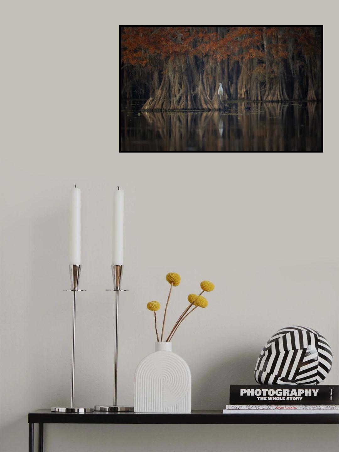Tranquil Lake Poster och Canvastavla