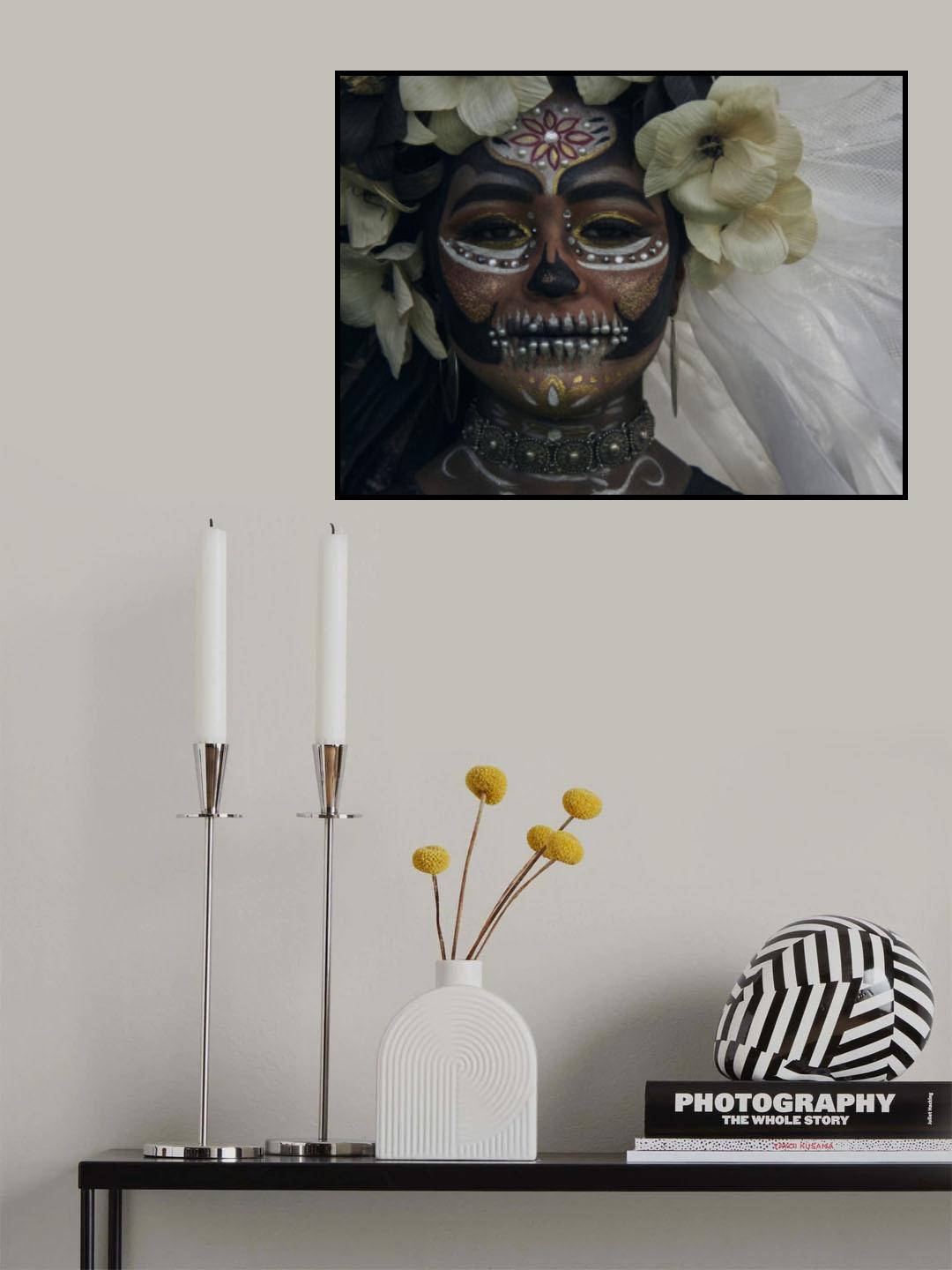 Catrina portrait Poster och Canvastavla