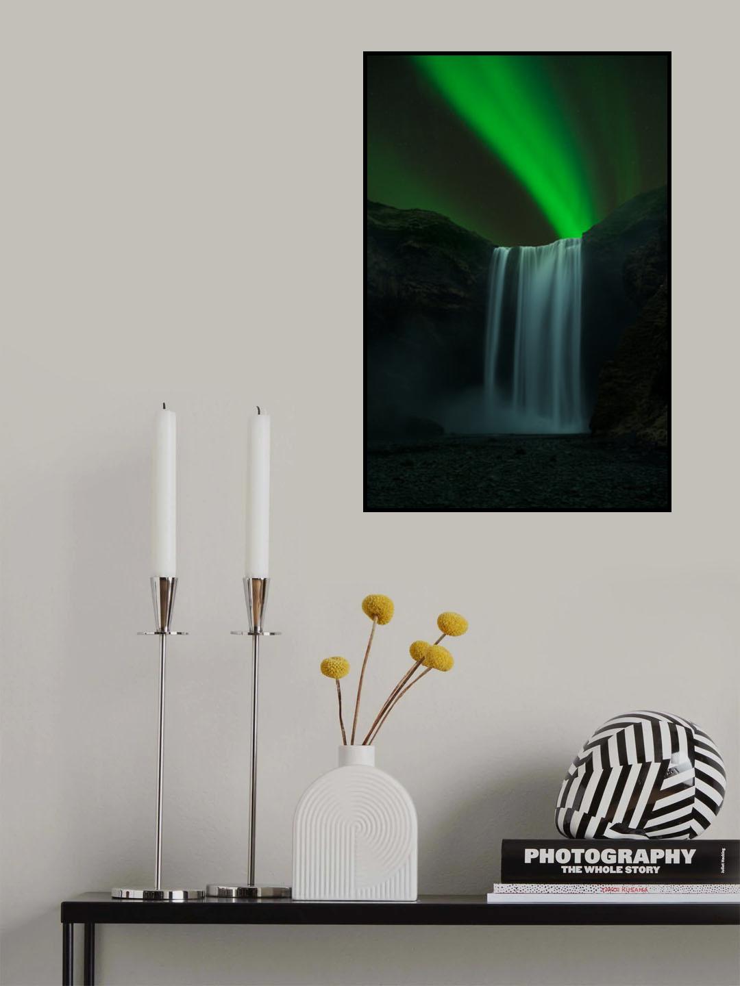 Skogafoss Poster och Canvastavla
