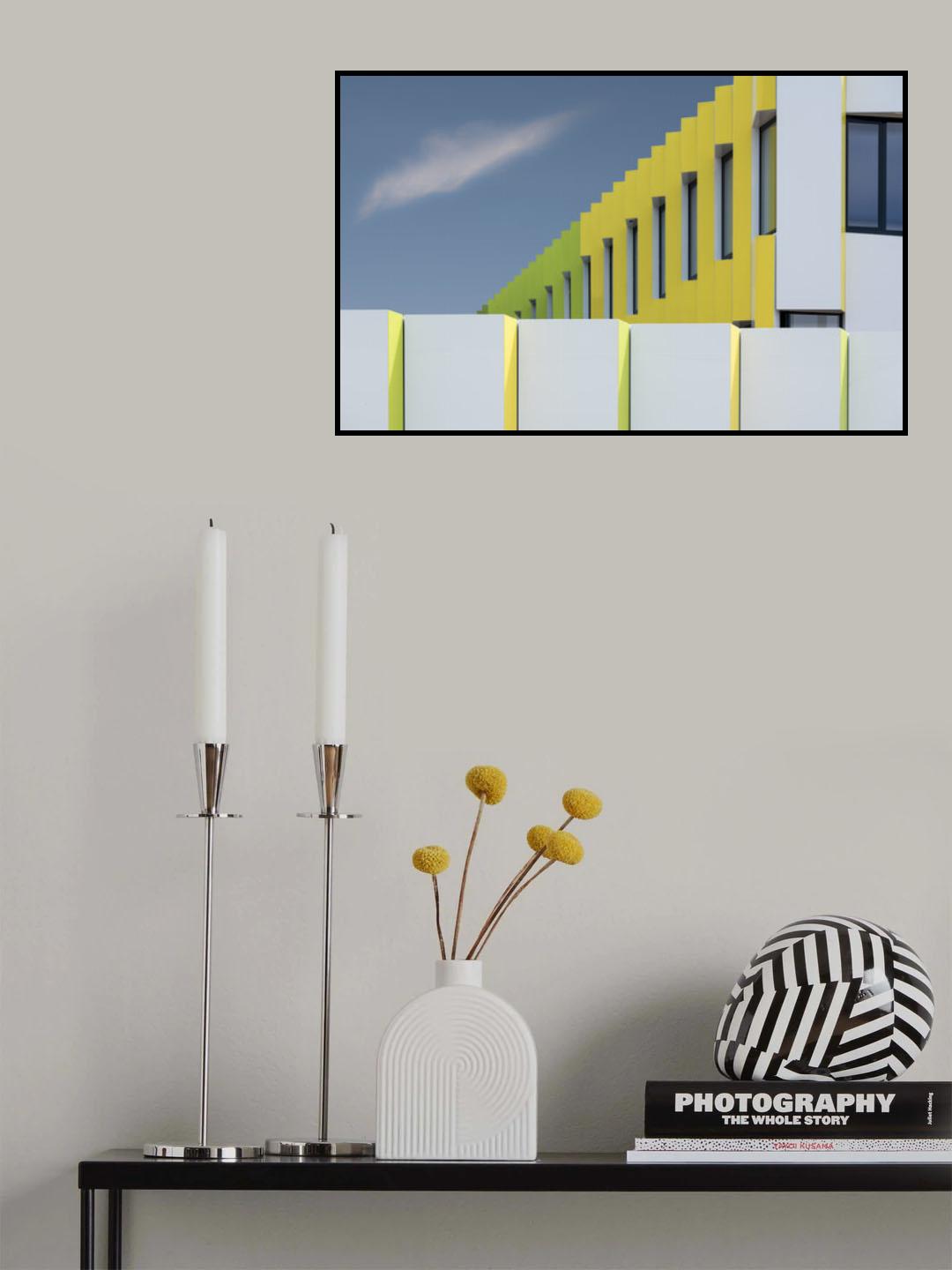 Zigzag facade Poster och Canvastavla