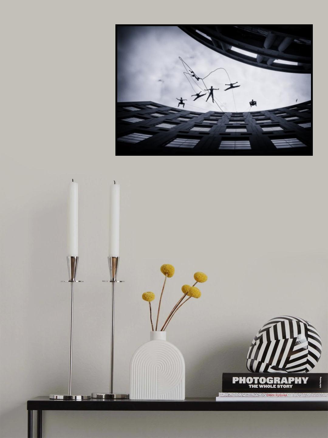 Dancing in the air Poster och Canvastavla