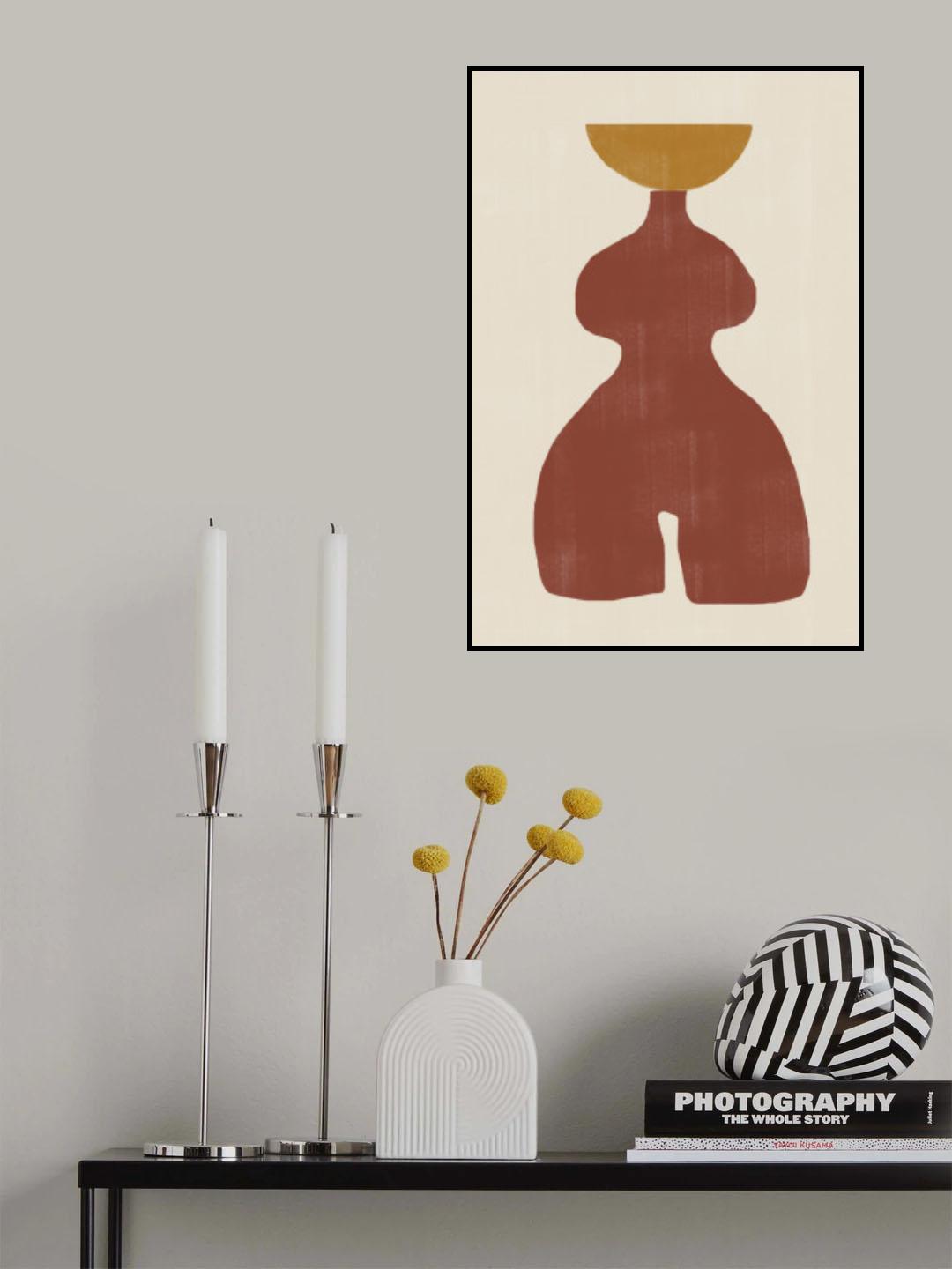 Vase No11. Poster och Canvastavla