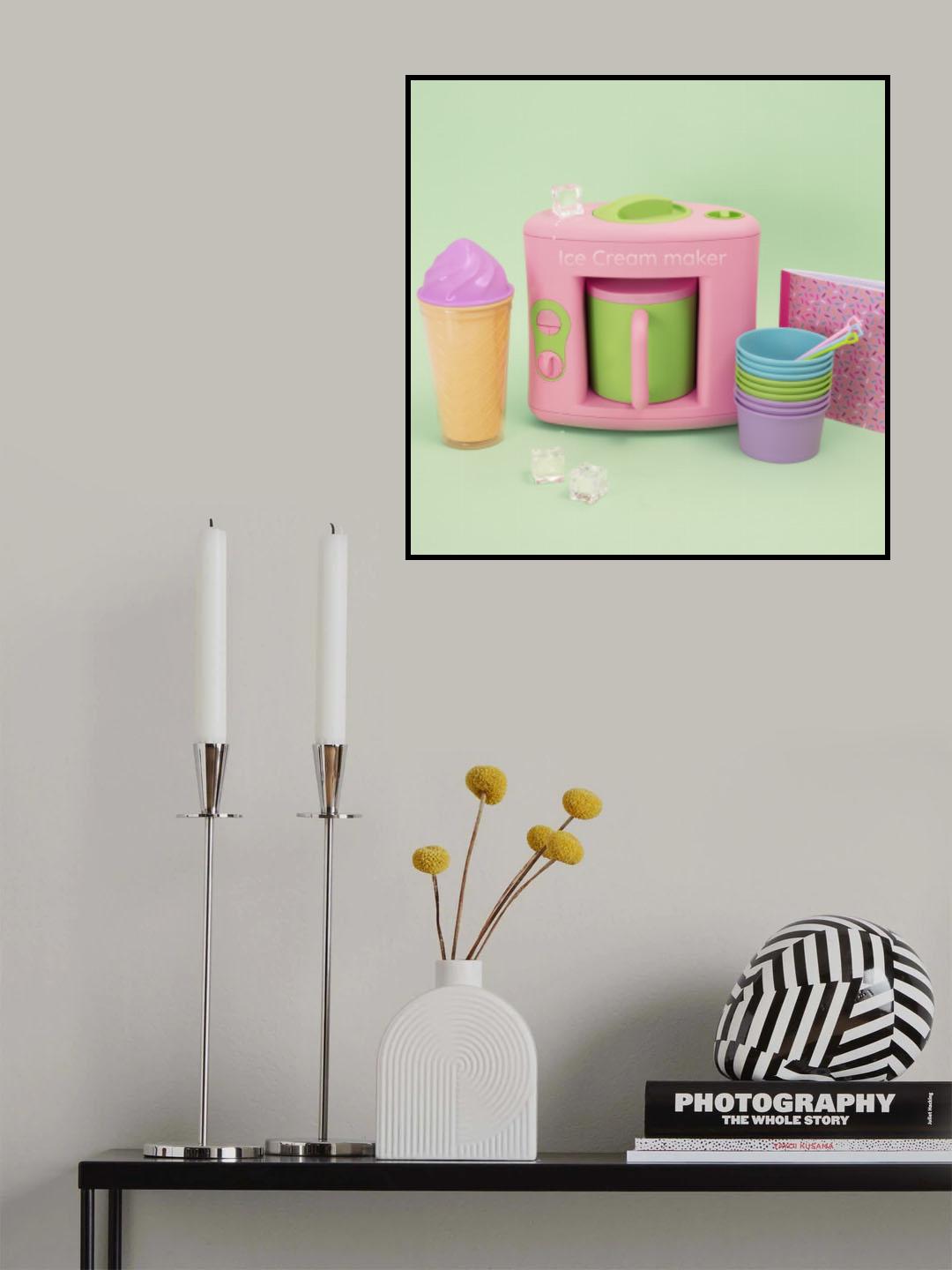 Ice Cream Machine Poster och Canvastavla
