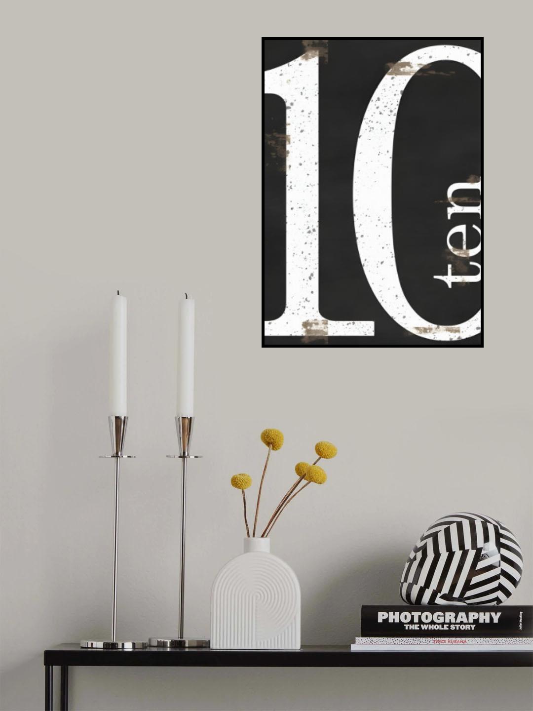 Ten Poster och Canvastavla