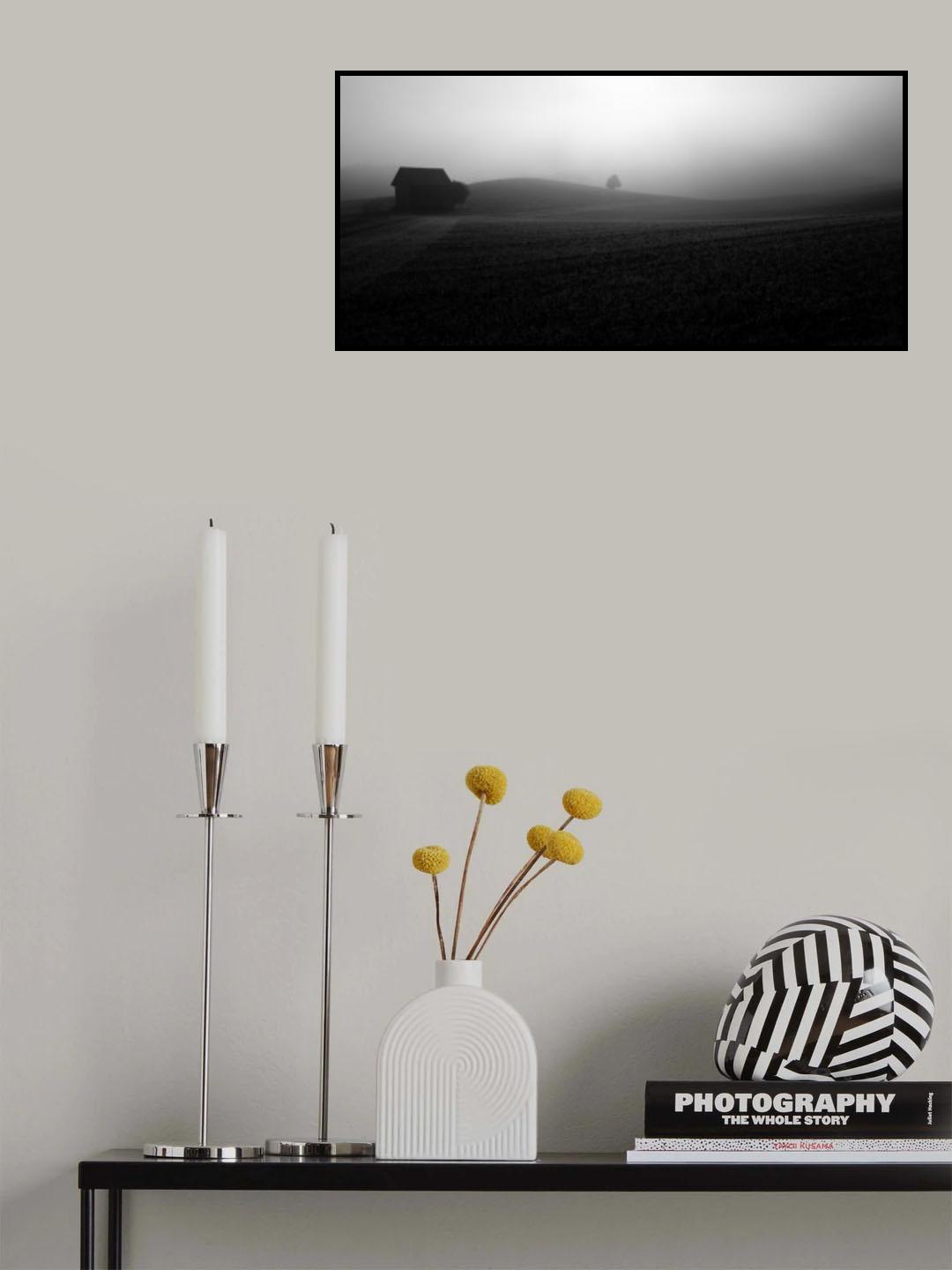 Misty morning Poster och Canvastavla