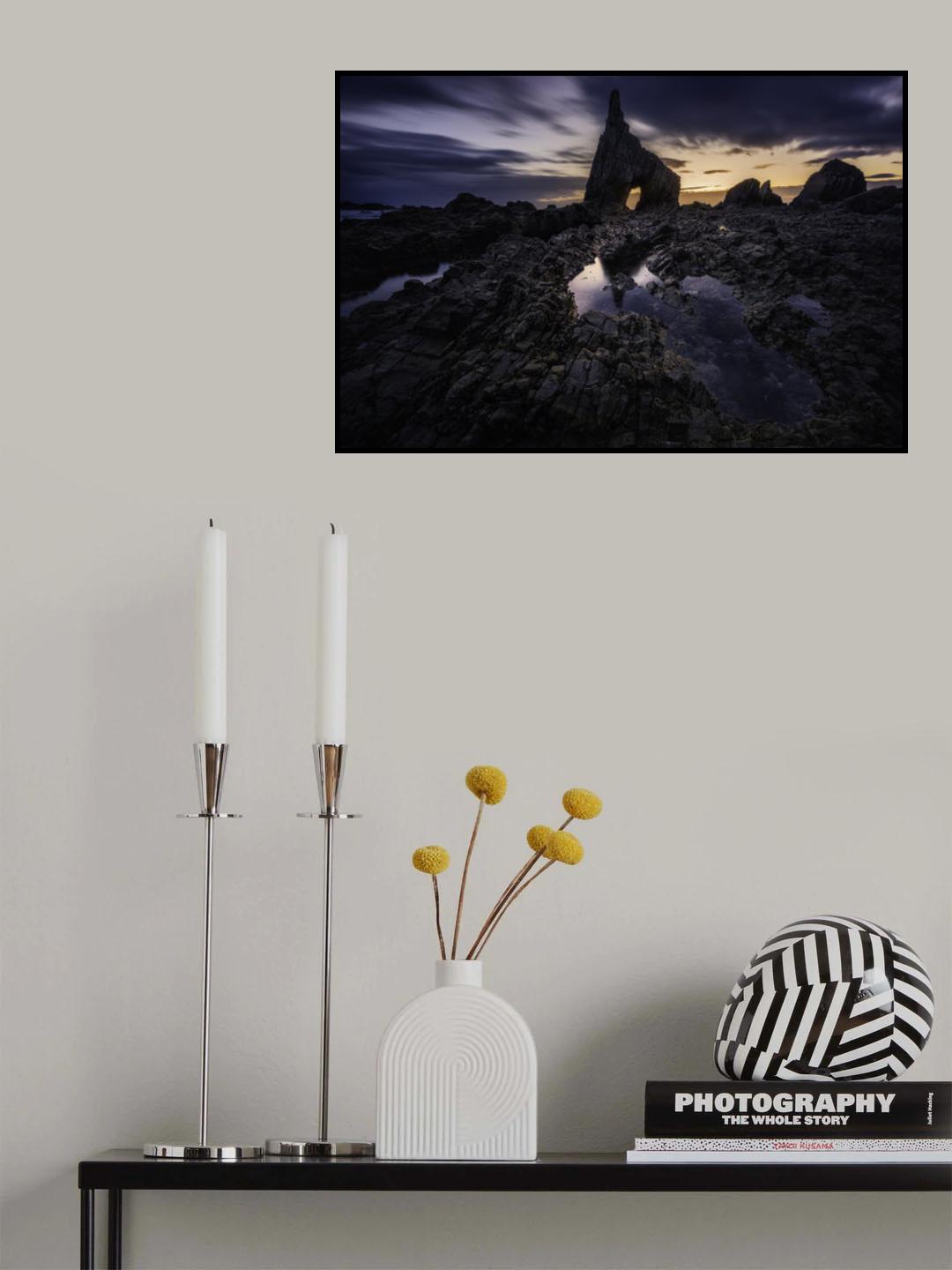 Waiting the sun Poster och Canvastavla
