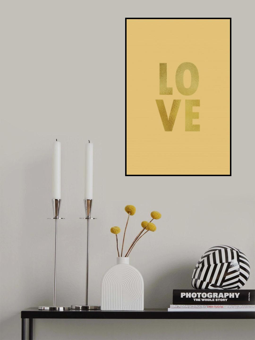 Love Mustard Poster och Canvastavla