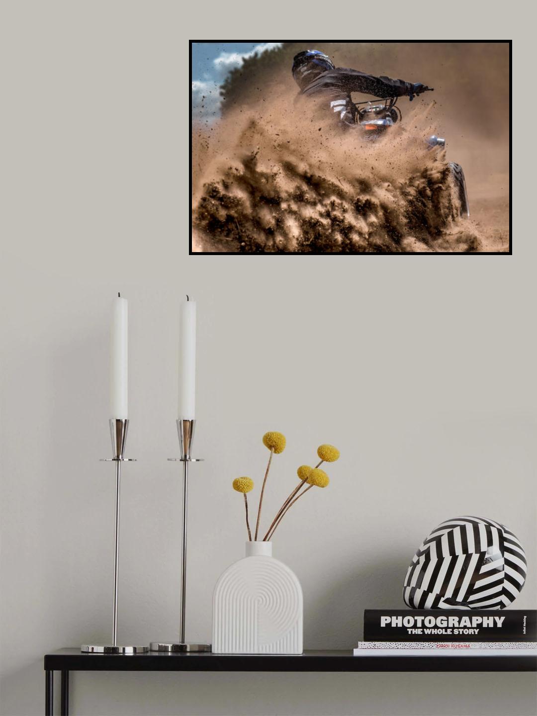 Speed Poster och Canvastavla