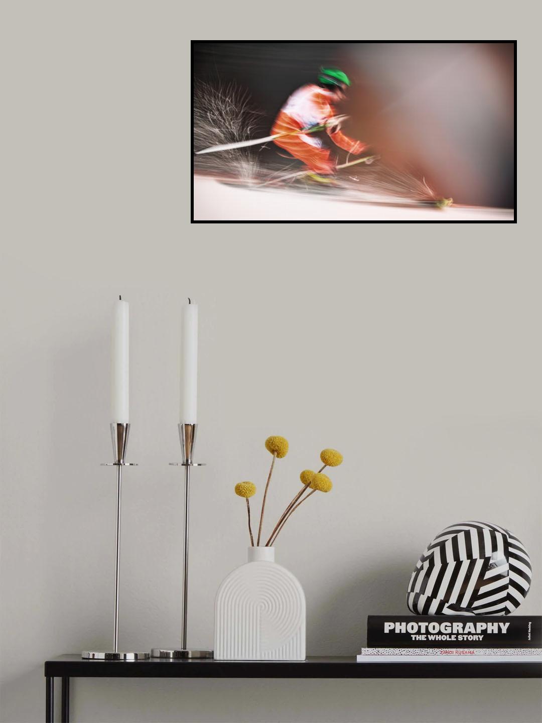 Ski 2019 Poster och Canvastavla
