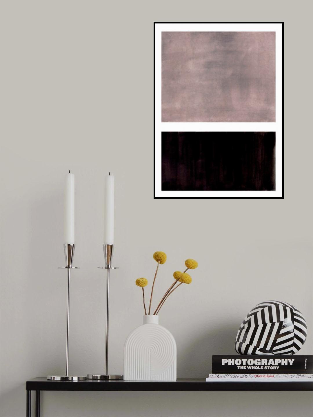 Colourfield 55 Poster och Canvastavla