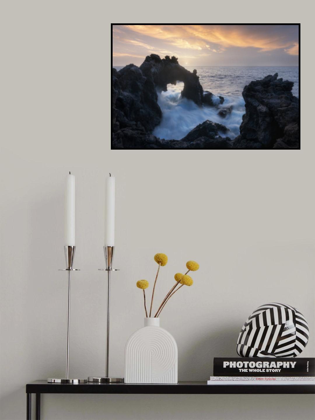 Lava Arches Poster och Canvastavla