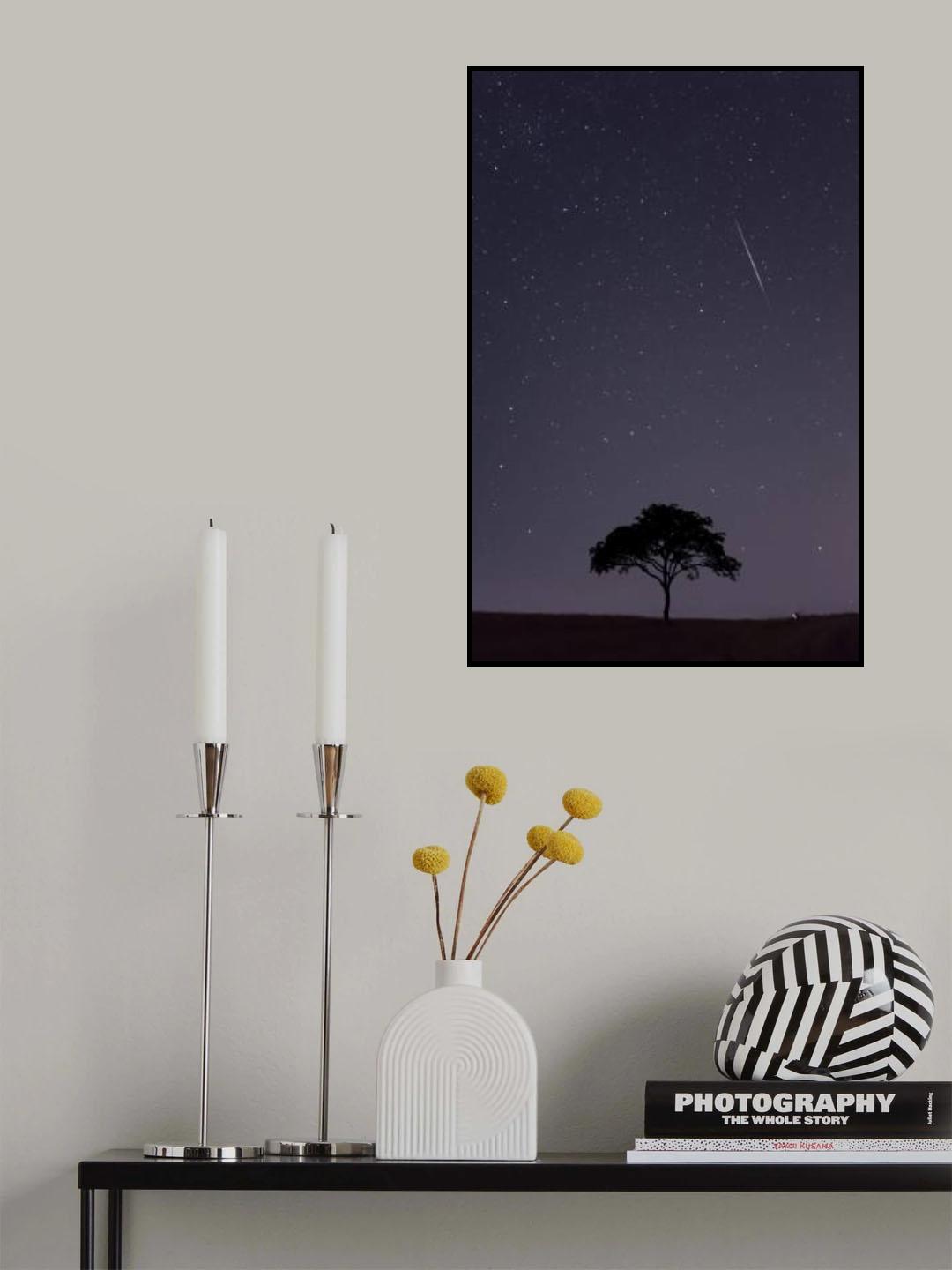 Meteor shower Poster och Canvastavla
