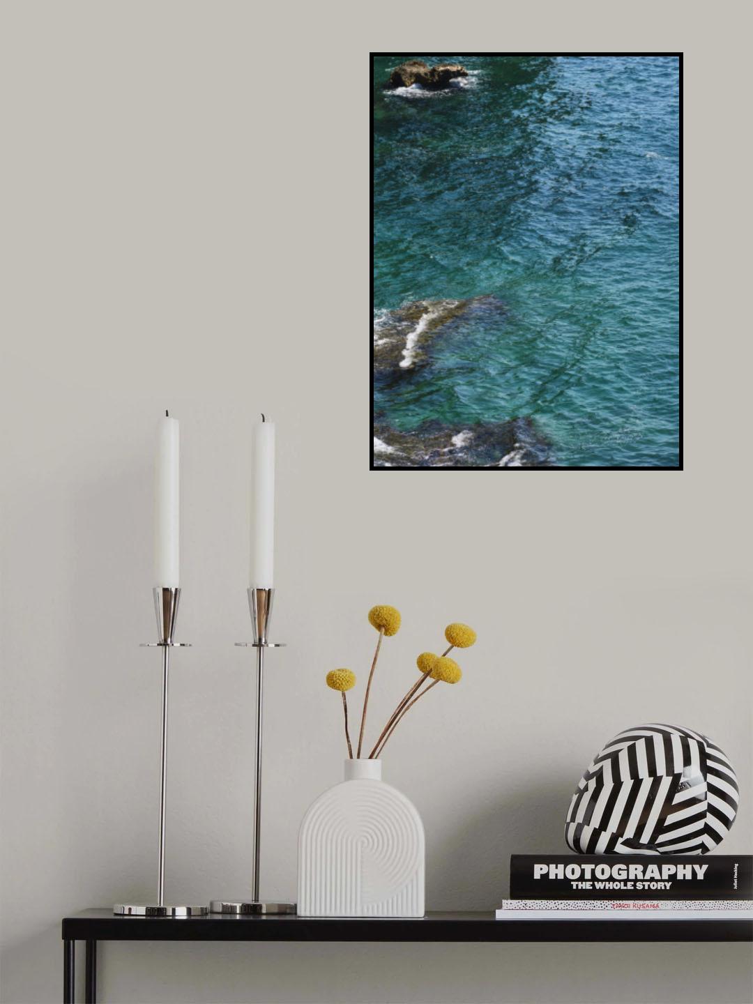 seascape and rocks Poster och Canvastavla