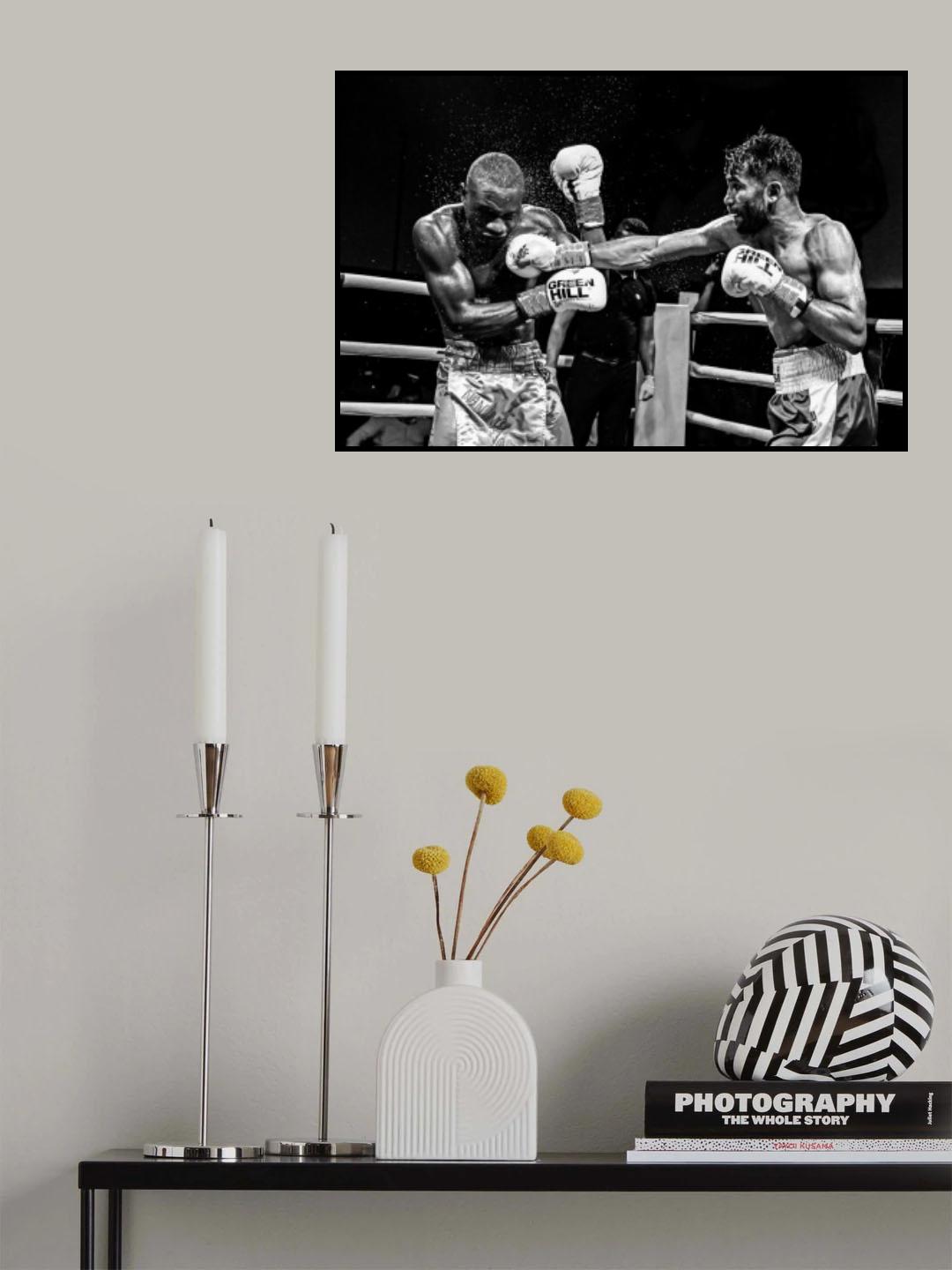 Boxing Poster och Canvastavla