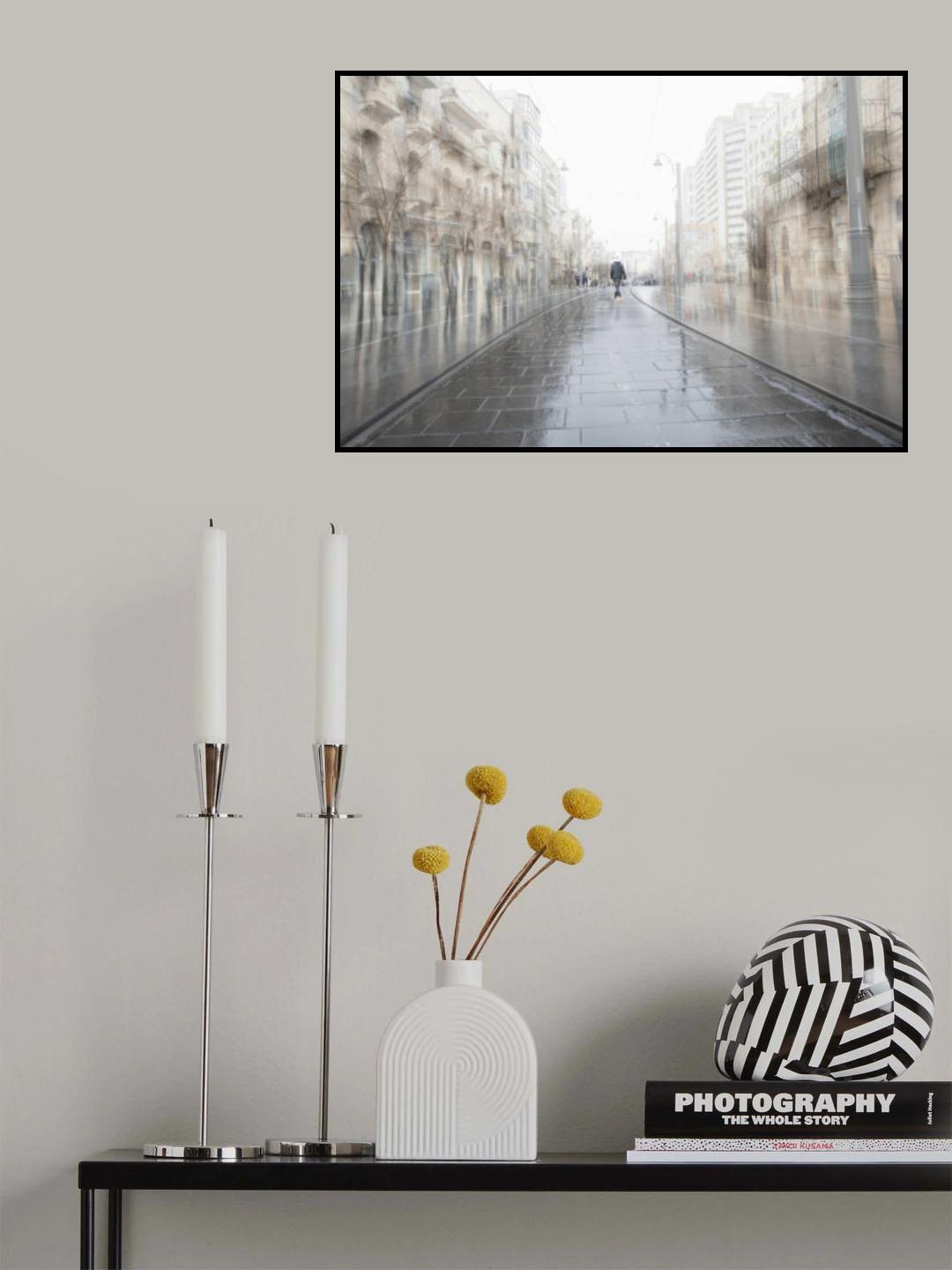 blurry winter day Poster och Canvastavla