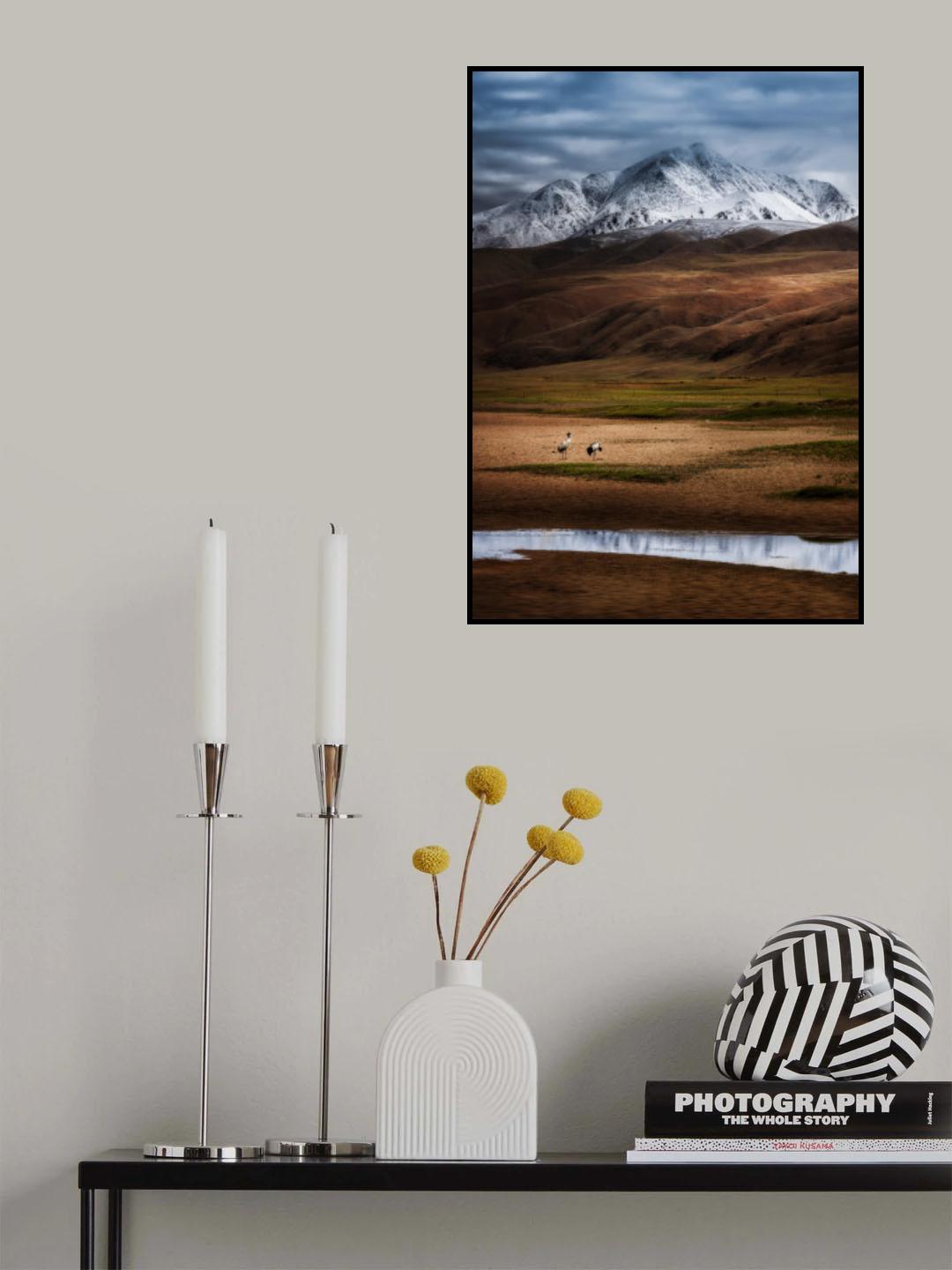 Love Under Snow Mountain Poster och Canvastavla