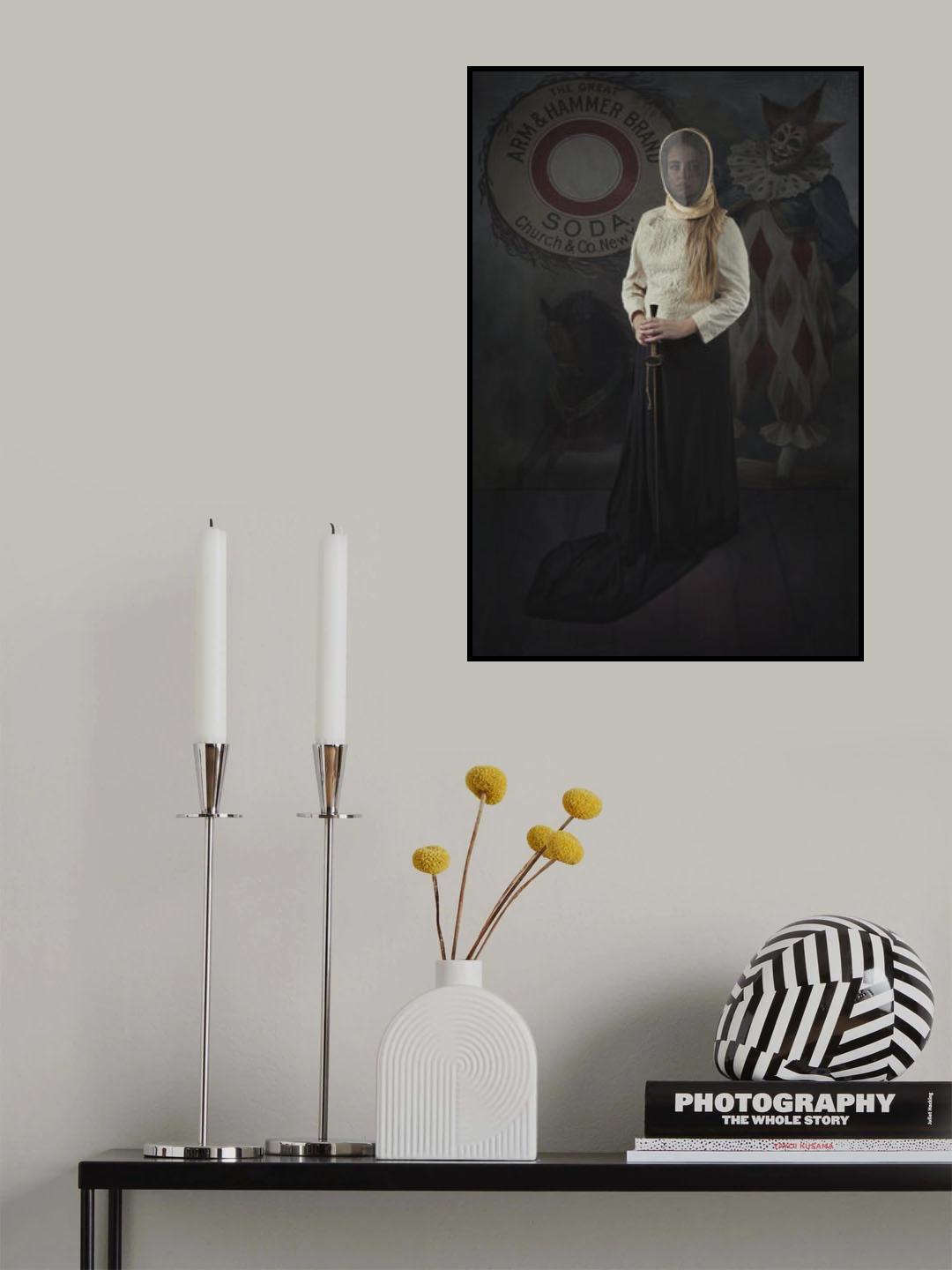 fencing Poster och Canvastavla
