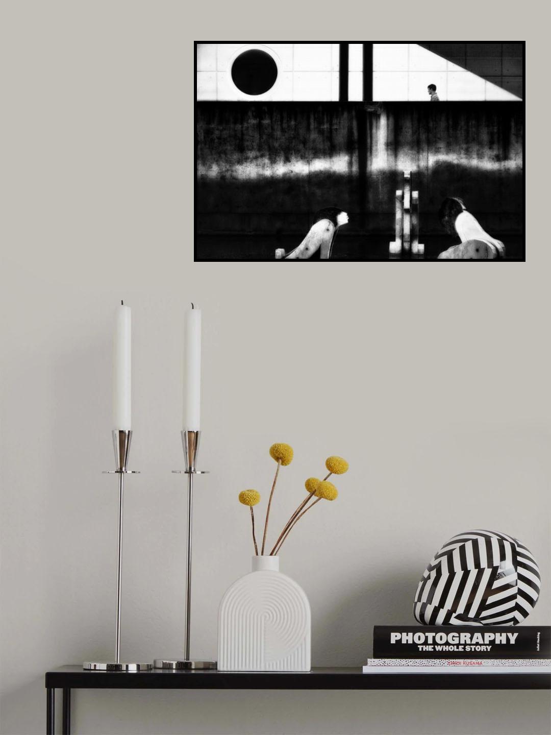 Greens and Blues Poster och Canvastavla