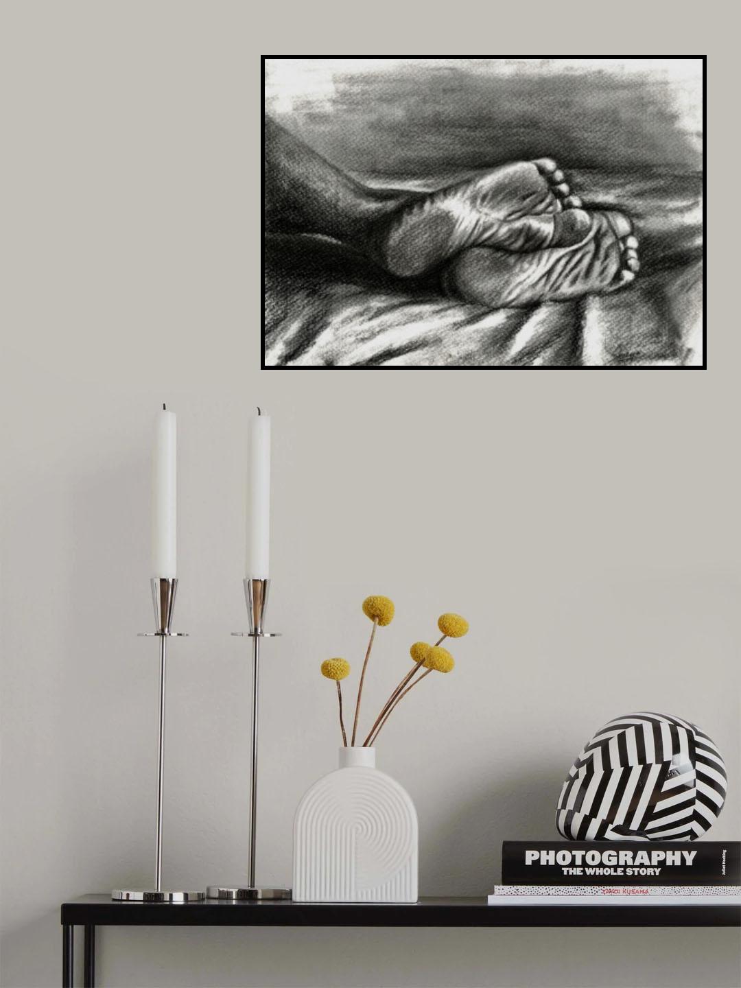 Lazy Morning Poster och Canvastavla