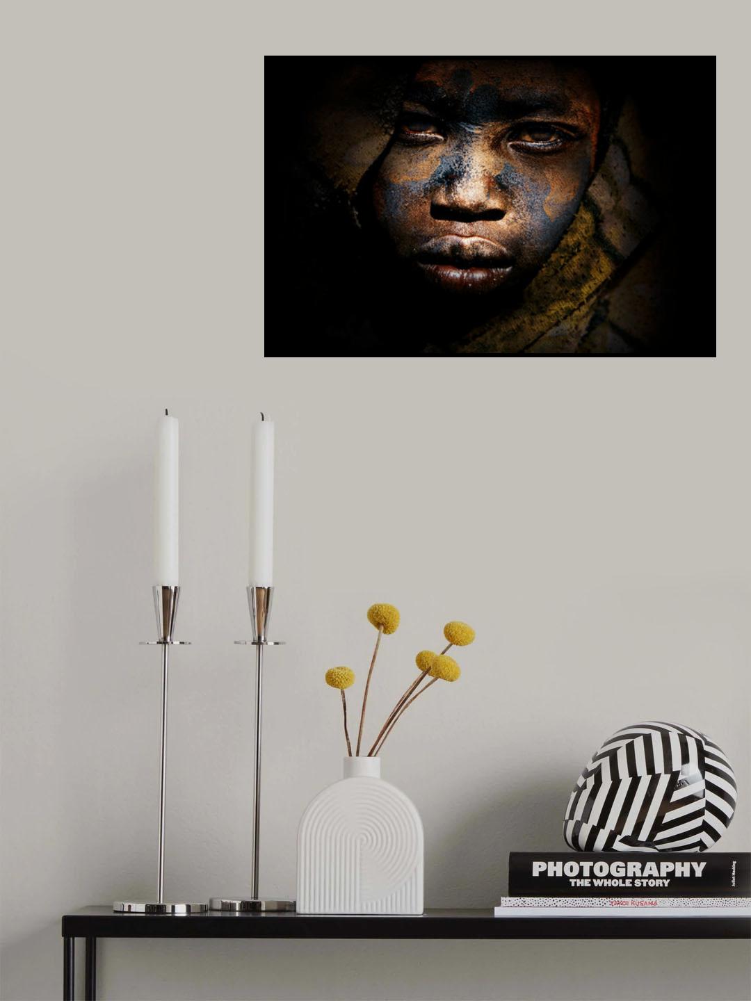 Art Color Suri Boy Poster och Canvastavla
