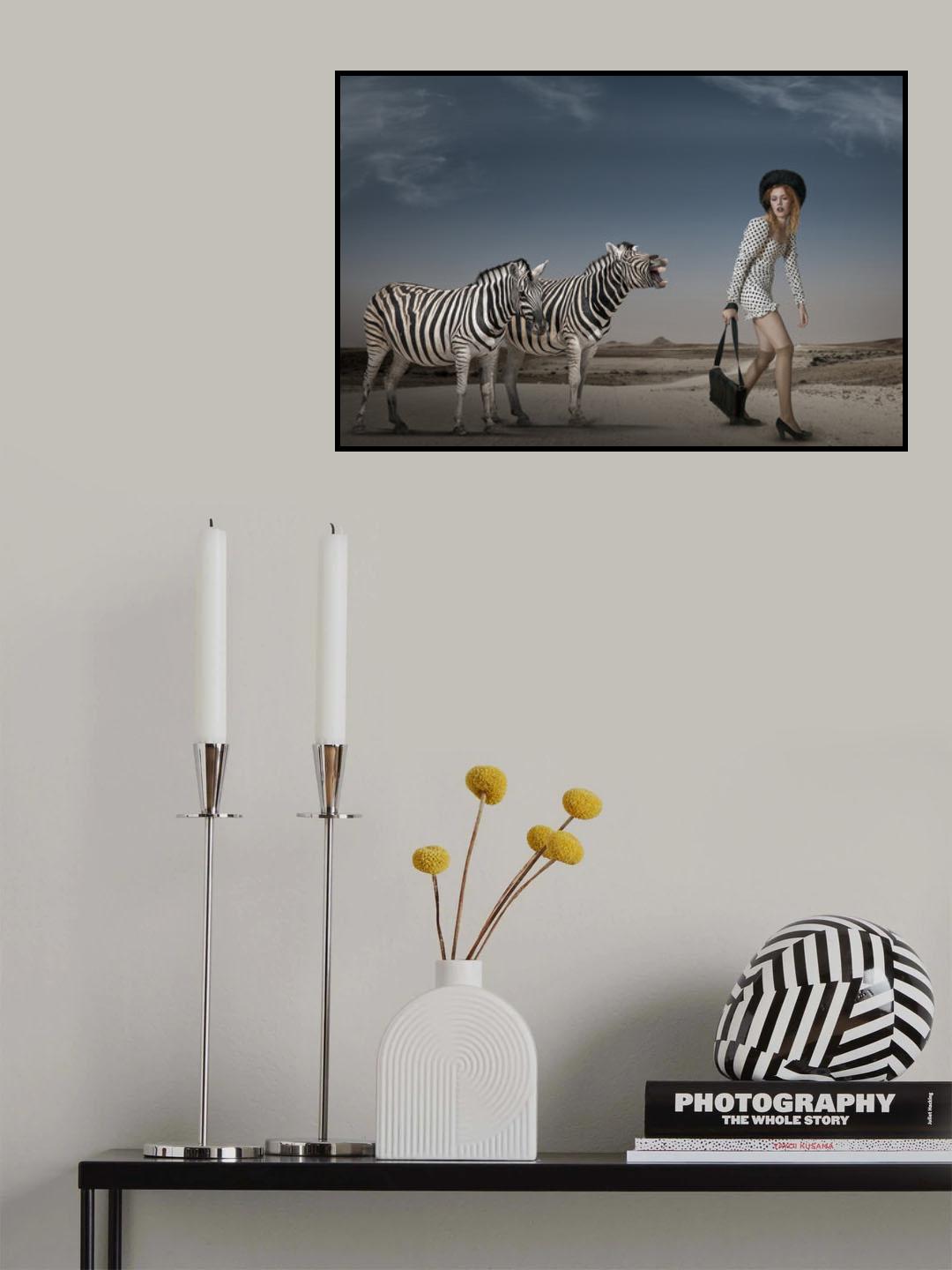 Madam, you wear the wrong patterns! Poster och Canvastavla