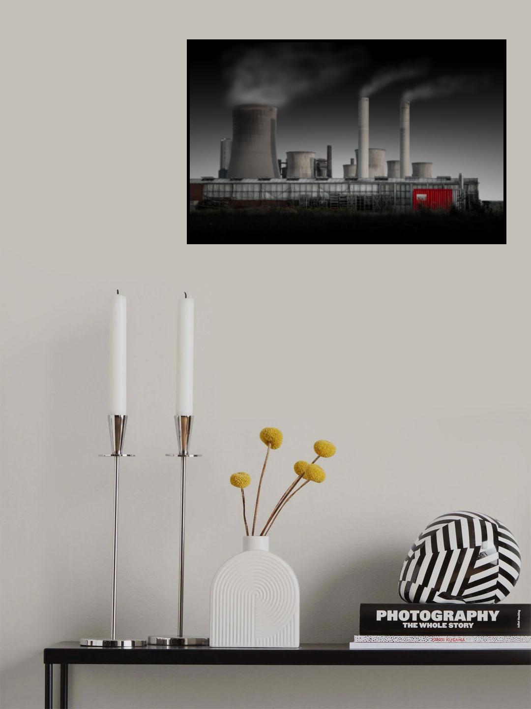 ... red box Poster och Canvastavla