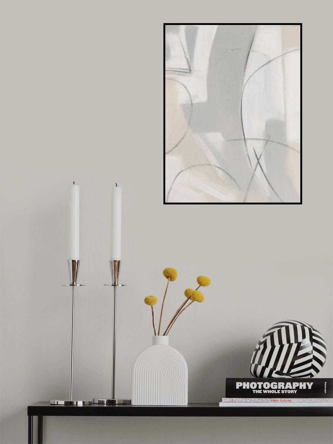 Gestual #7 Poster och Canvastavla