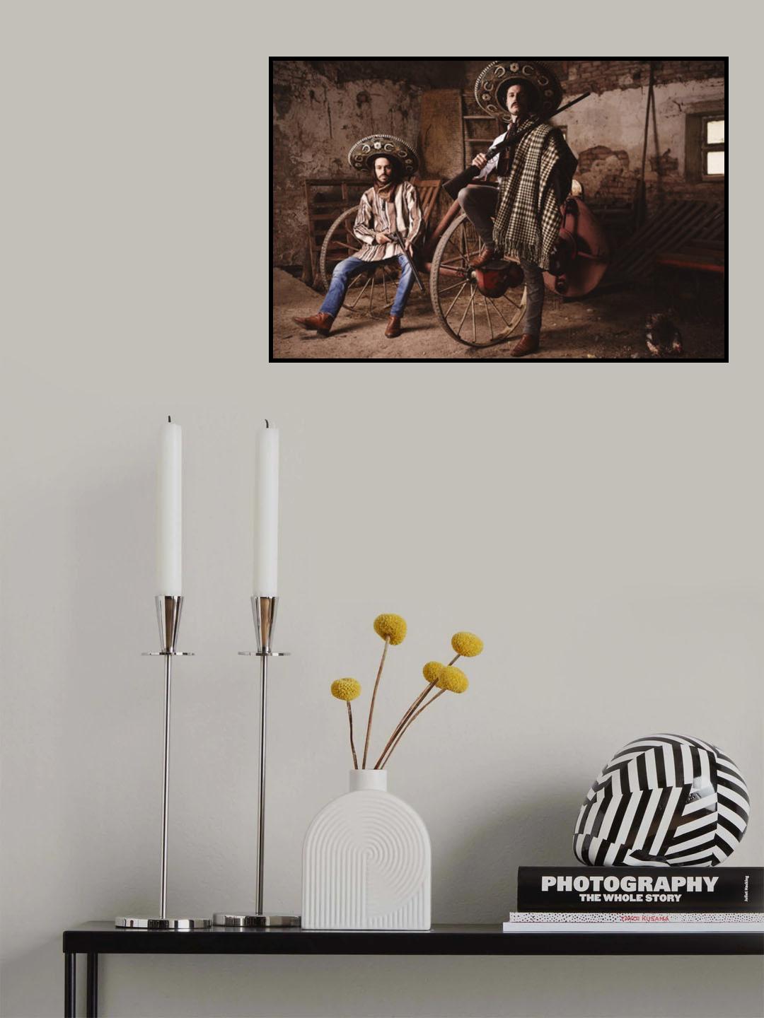 Cuidando El Rancho. Poster och Canvastavla