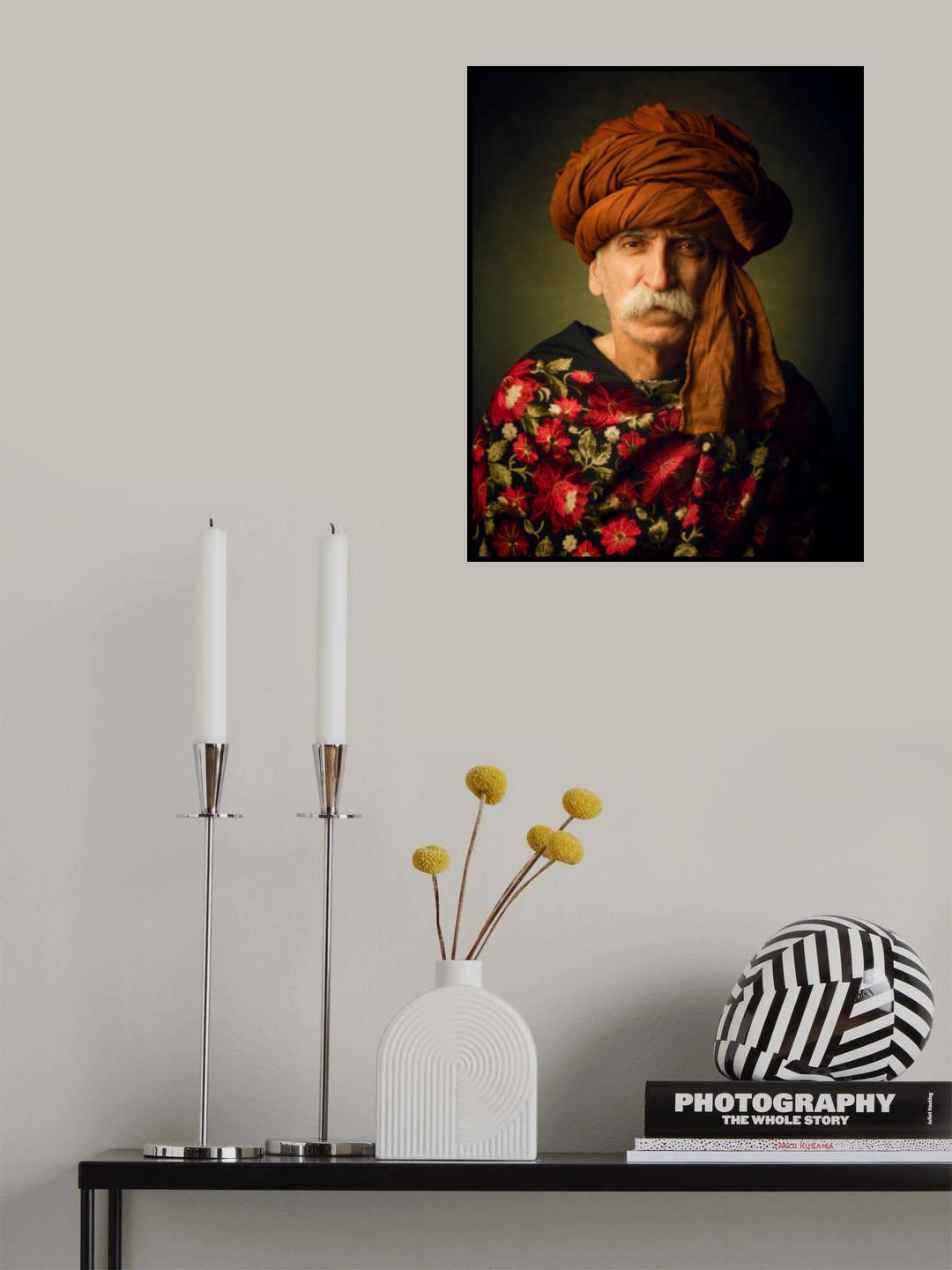 Mohammad mokhtari Poster och Canvastavla