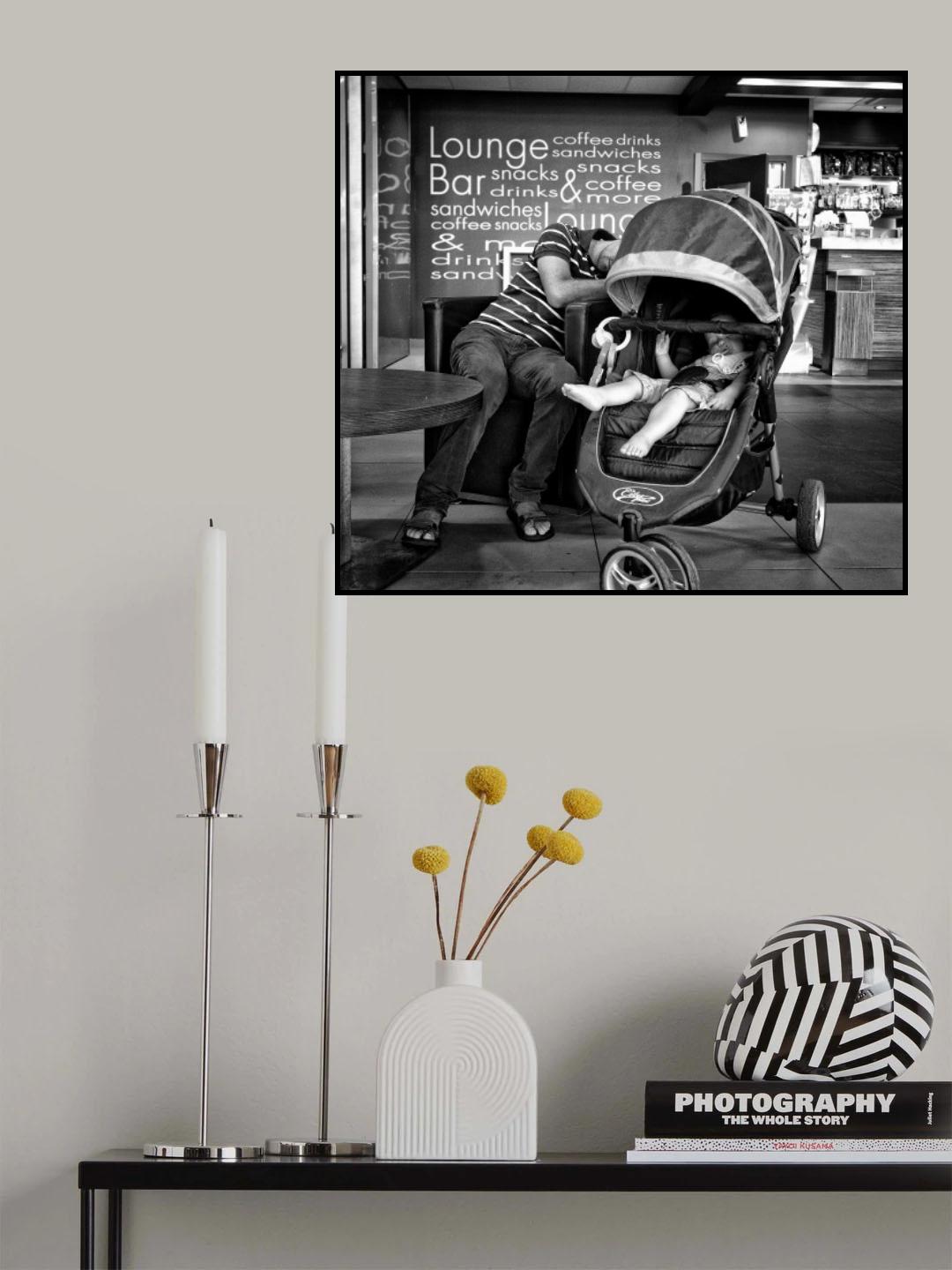 Father and son Poster och Canvastavla
