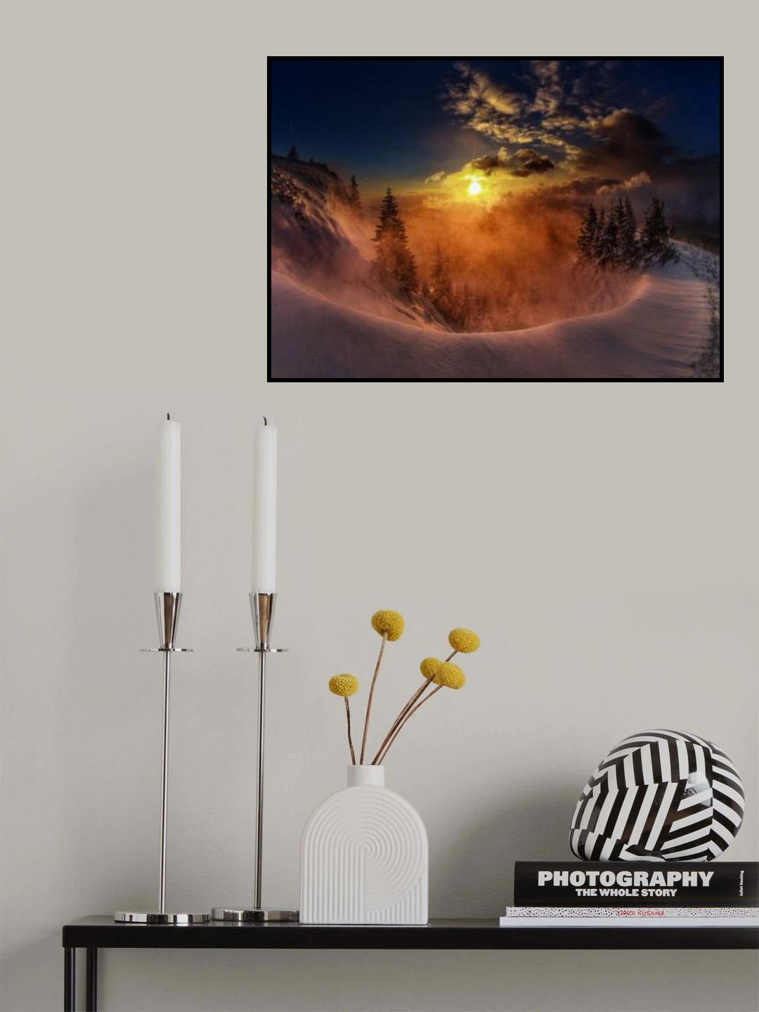 The Blizzard ! Poster och Canvastavla