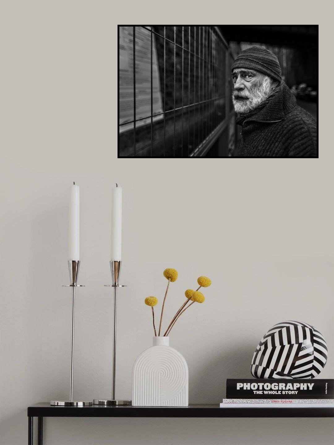 His name was Somerville Poster och Canvastavla
