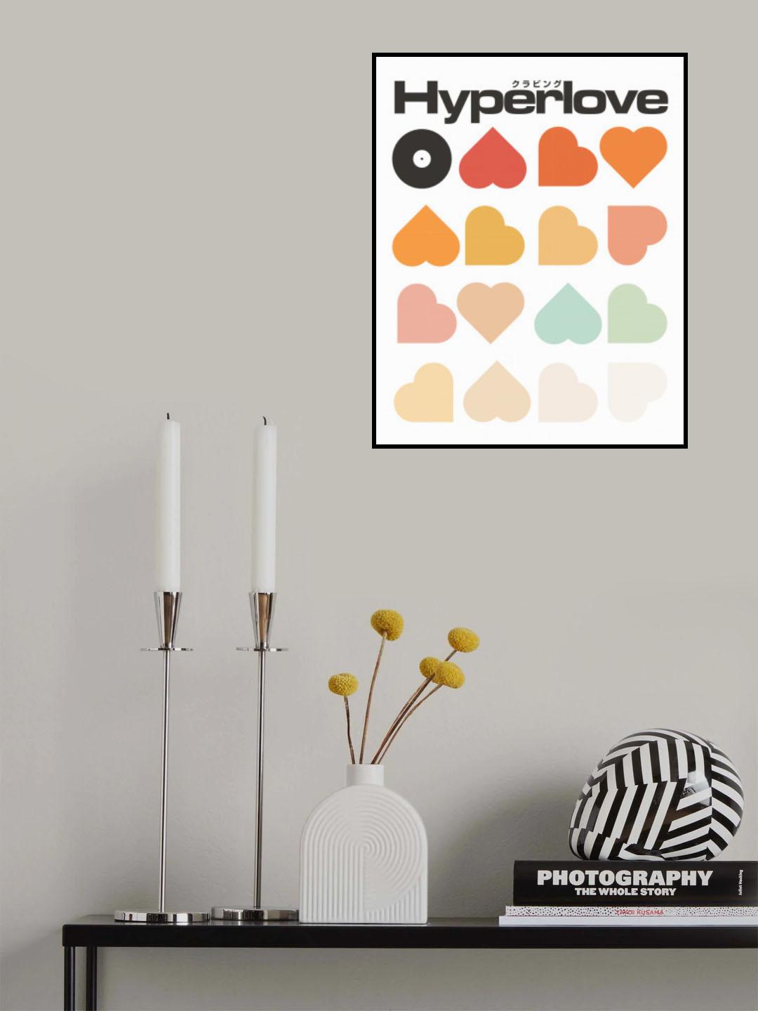 Hyperlove Print Poster och Canvastavla