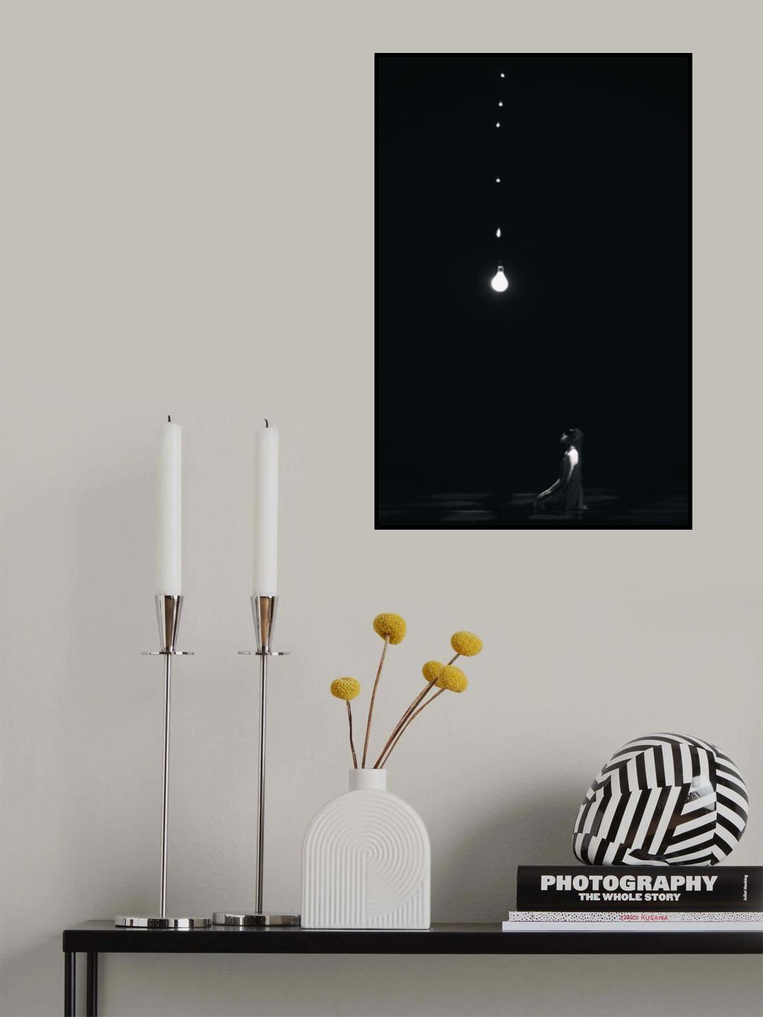 Silence Poster och Canvastavla