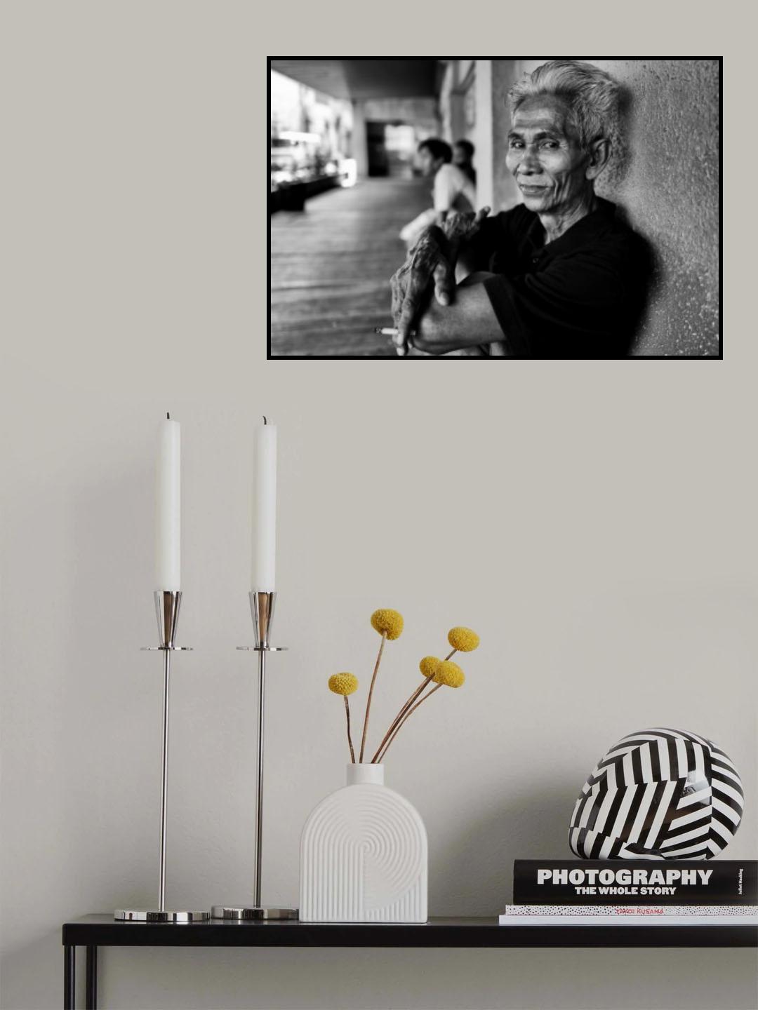 Man on the Street Poster och Canvastavla