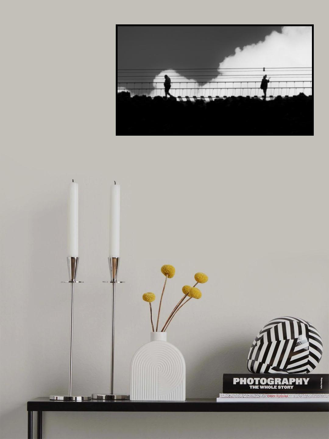 Suspended walk Poster och Canvastavla