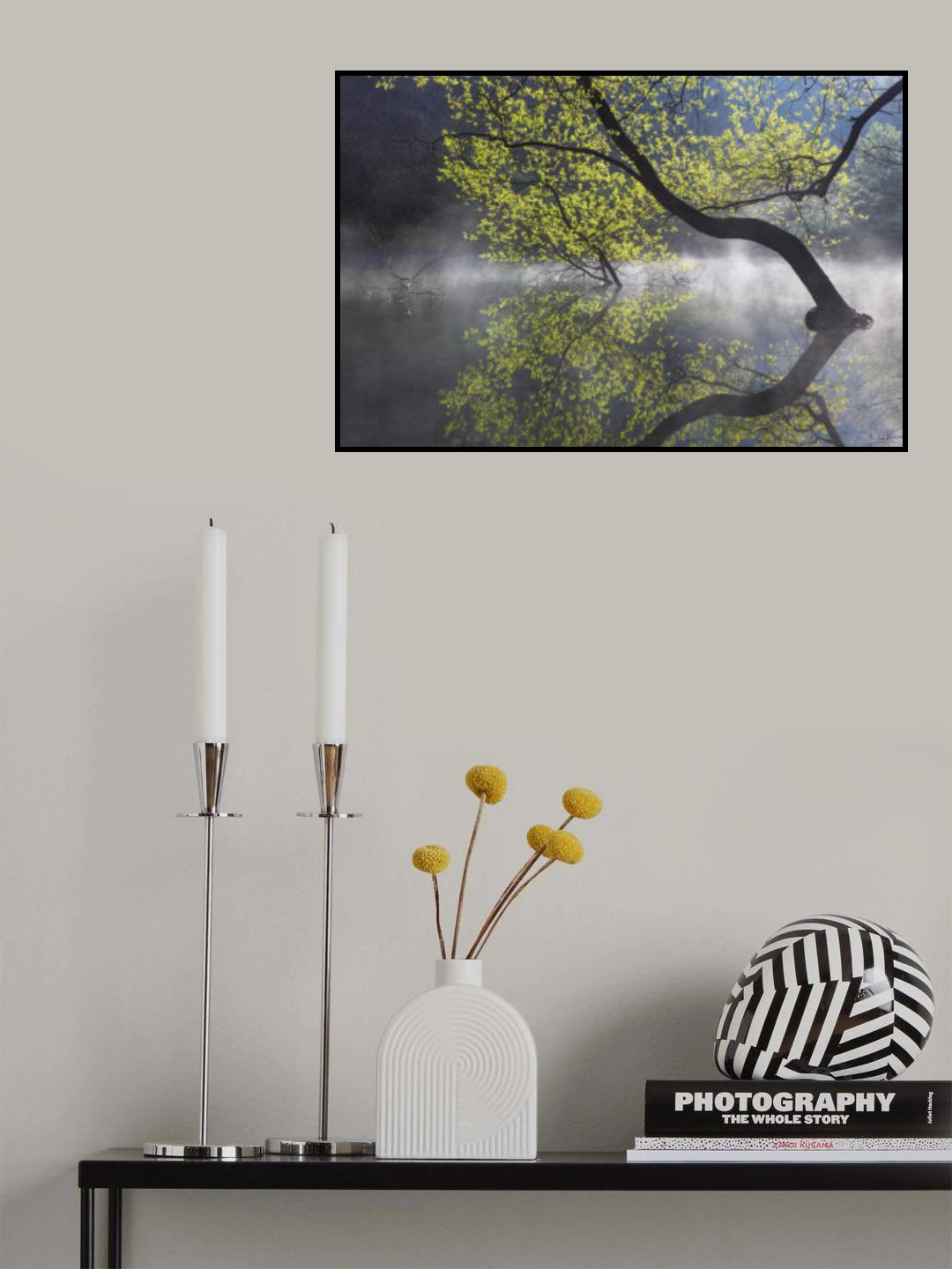 Light green Poster och Canvastavla