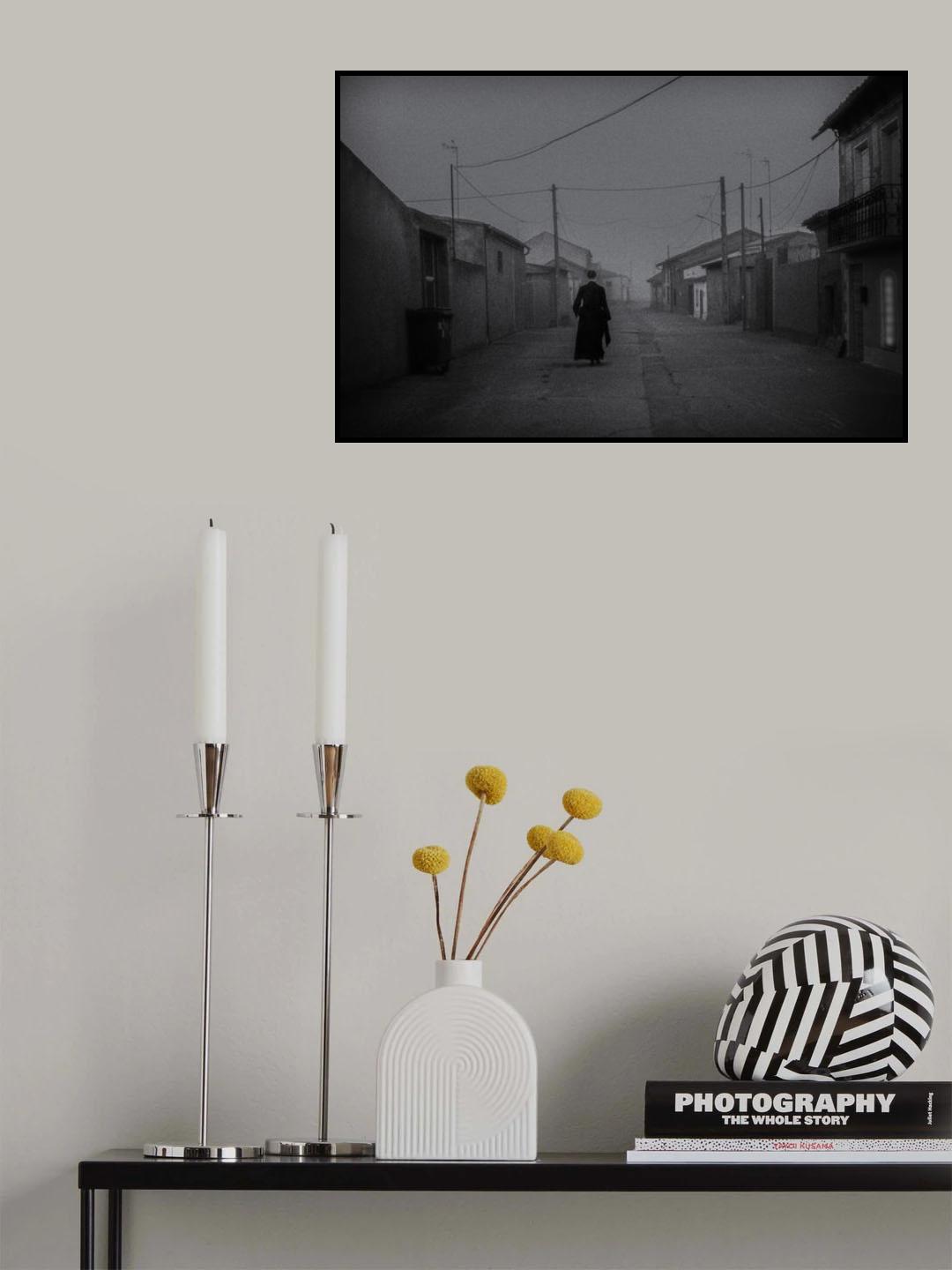 A village priest Poster och Canvastavla