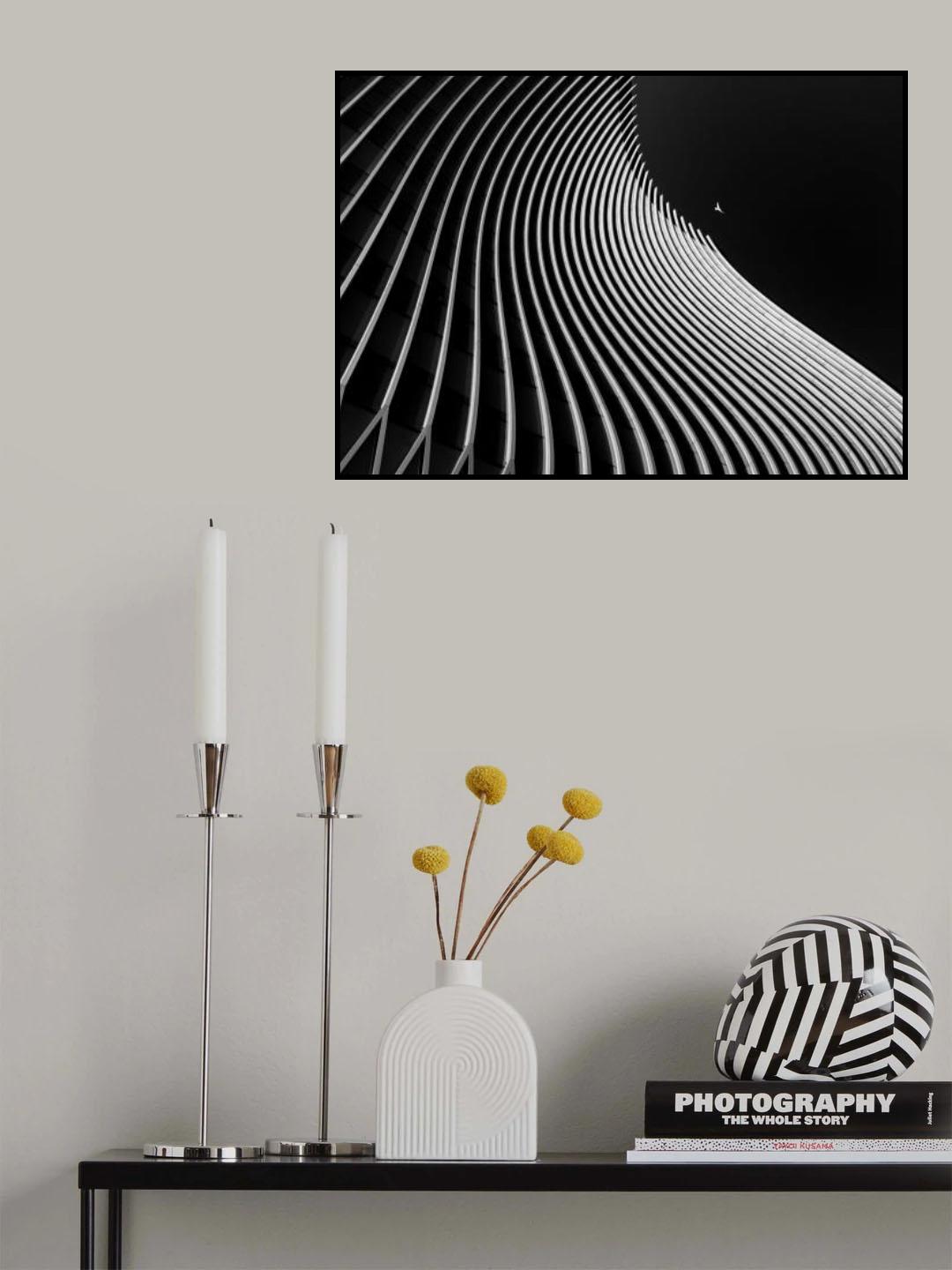 Flight moment Poster och Canvastavla
