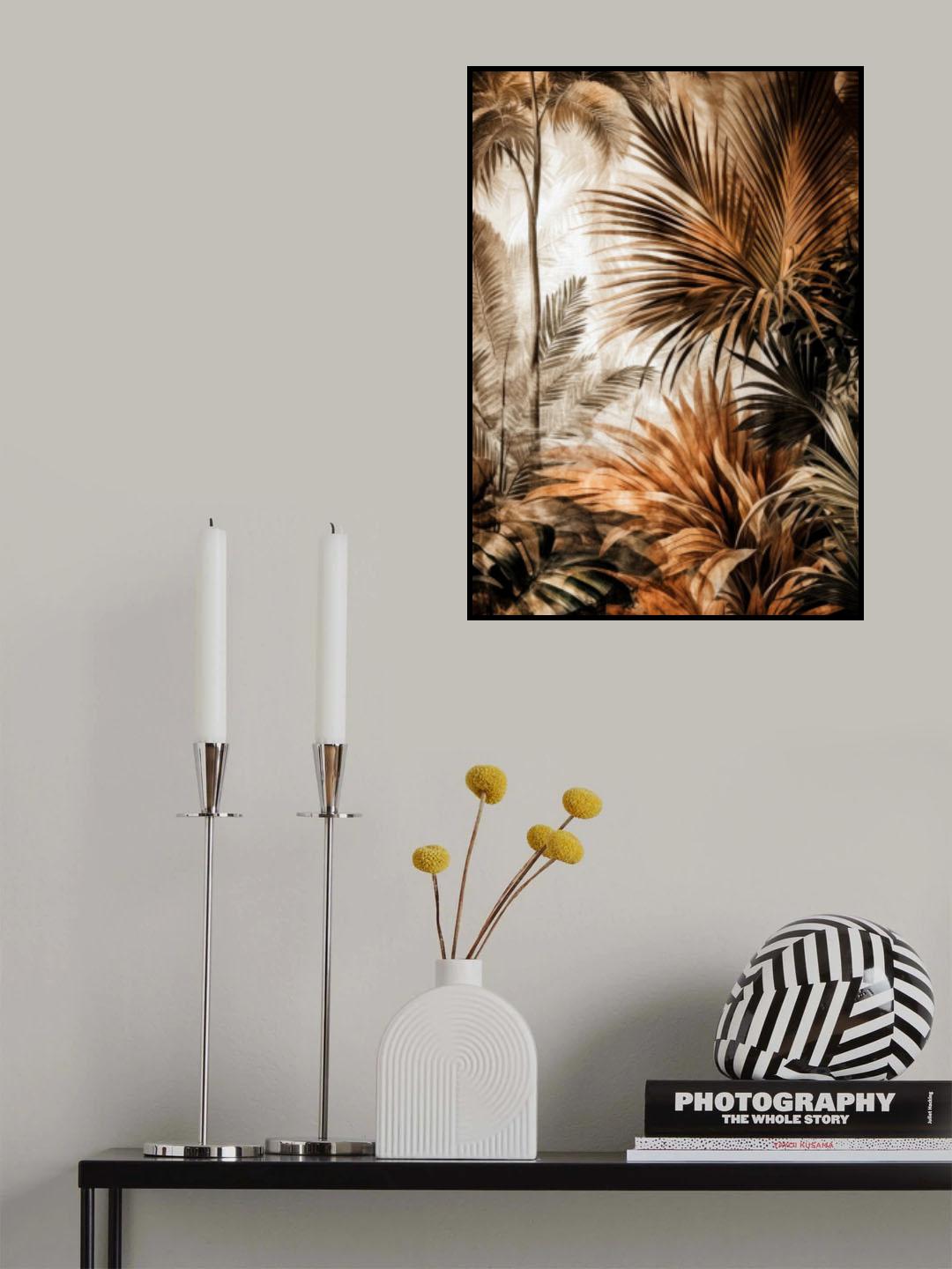 Botanical palms 1 Poster och Canvastavla