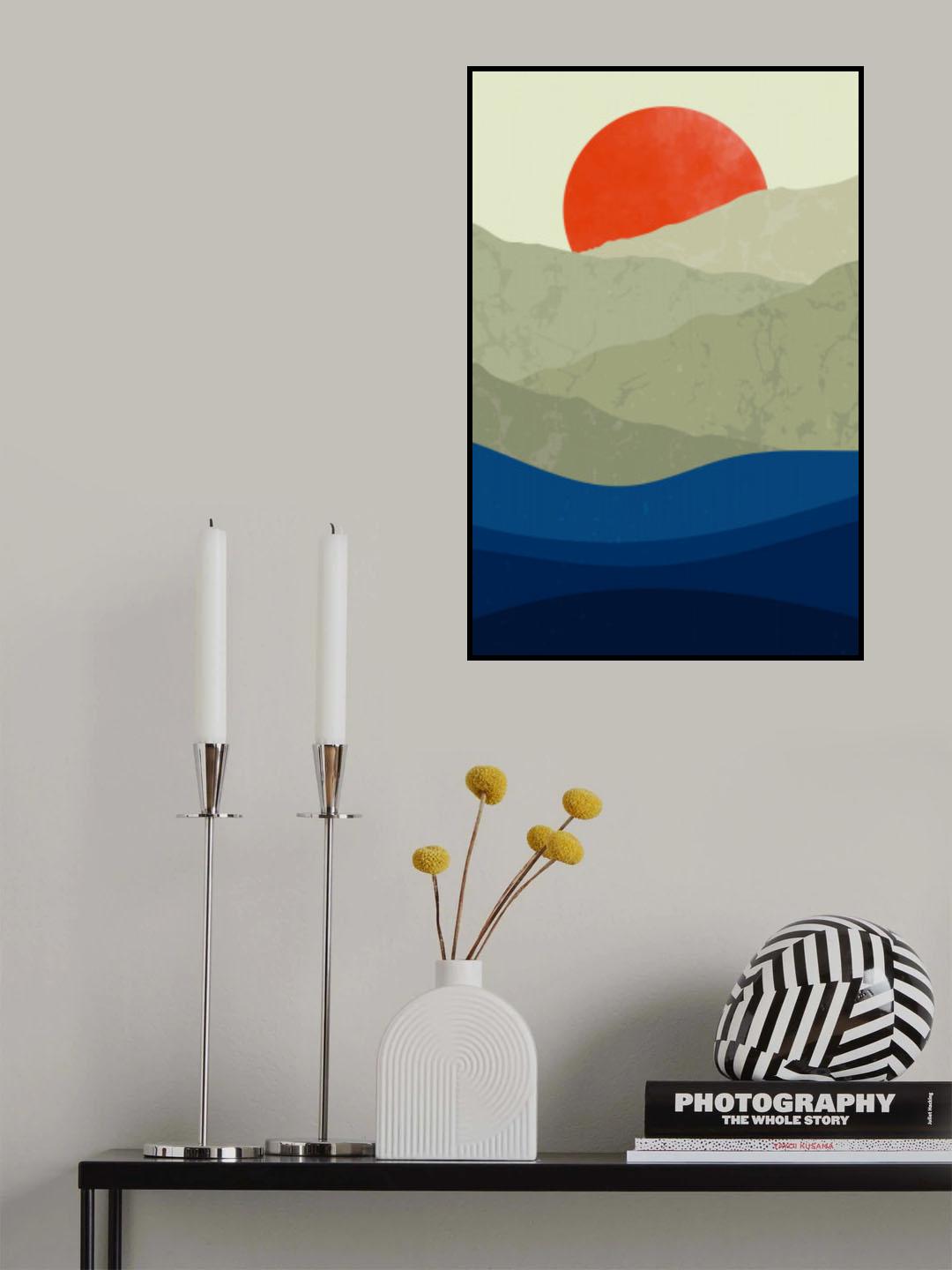 Mountains #1 Poster och Canvastavla