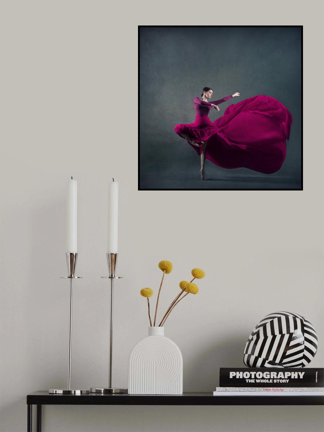 The girl & dance Poster och Canvastavla